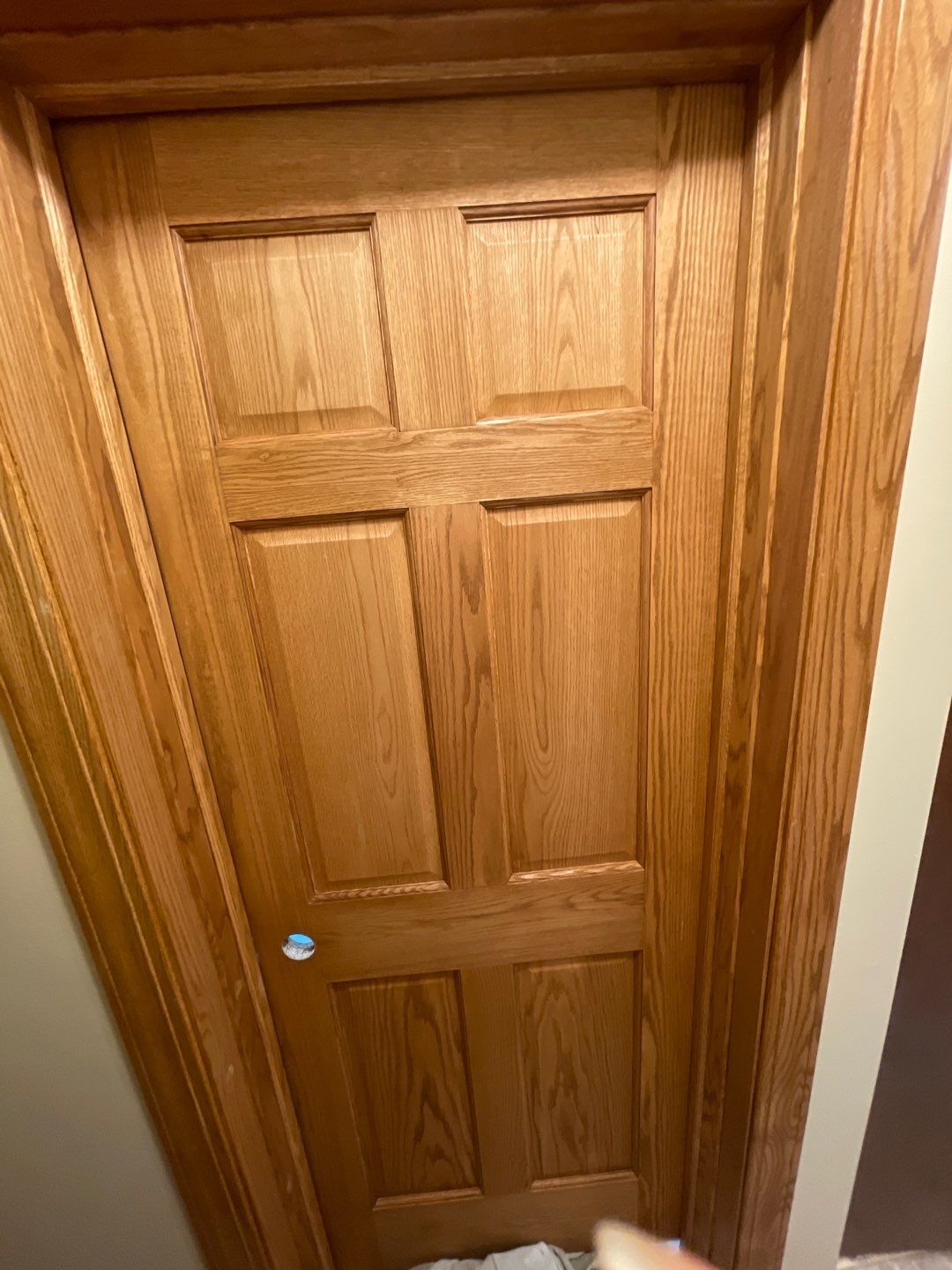 Door Staining using Minwax Stain by Callaway Contracting LLC