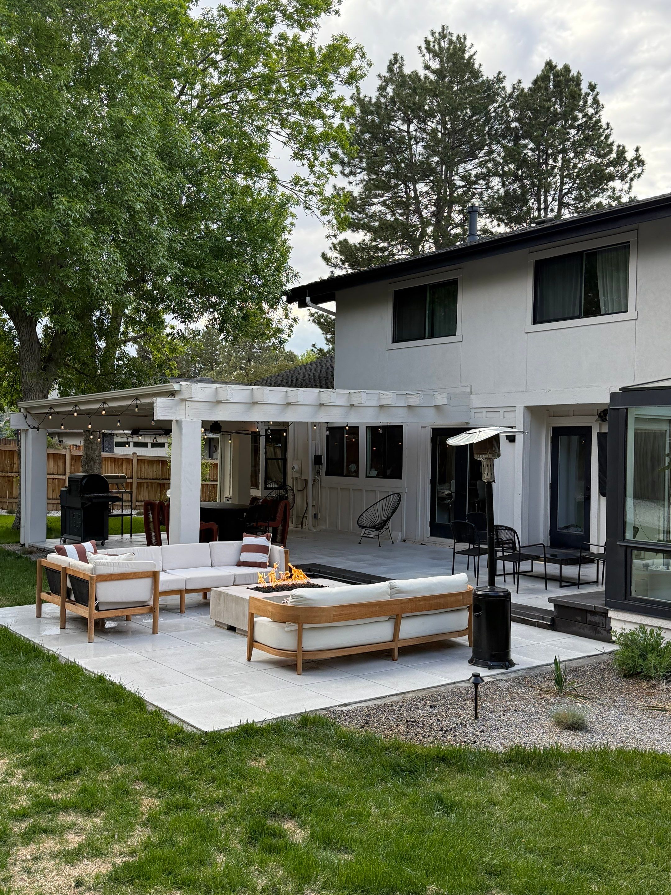 Modern Patio by JRM landscape & design