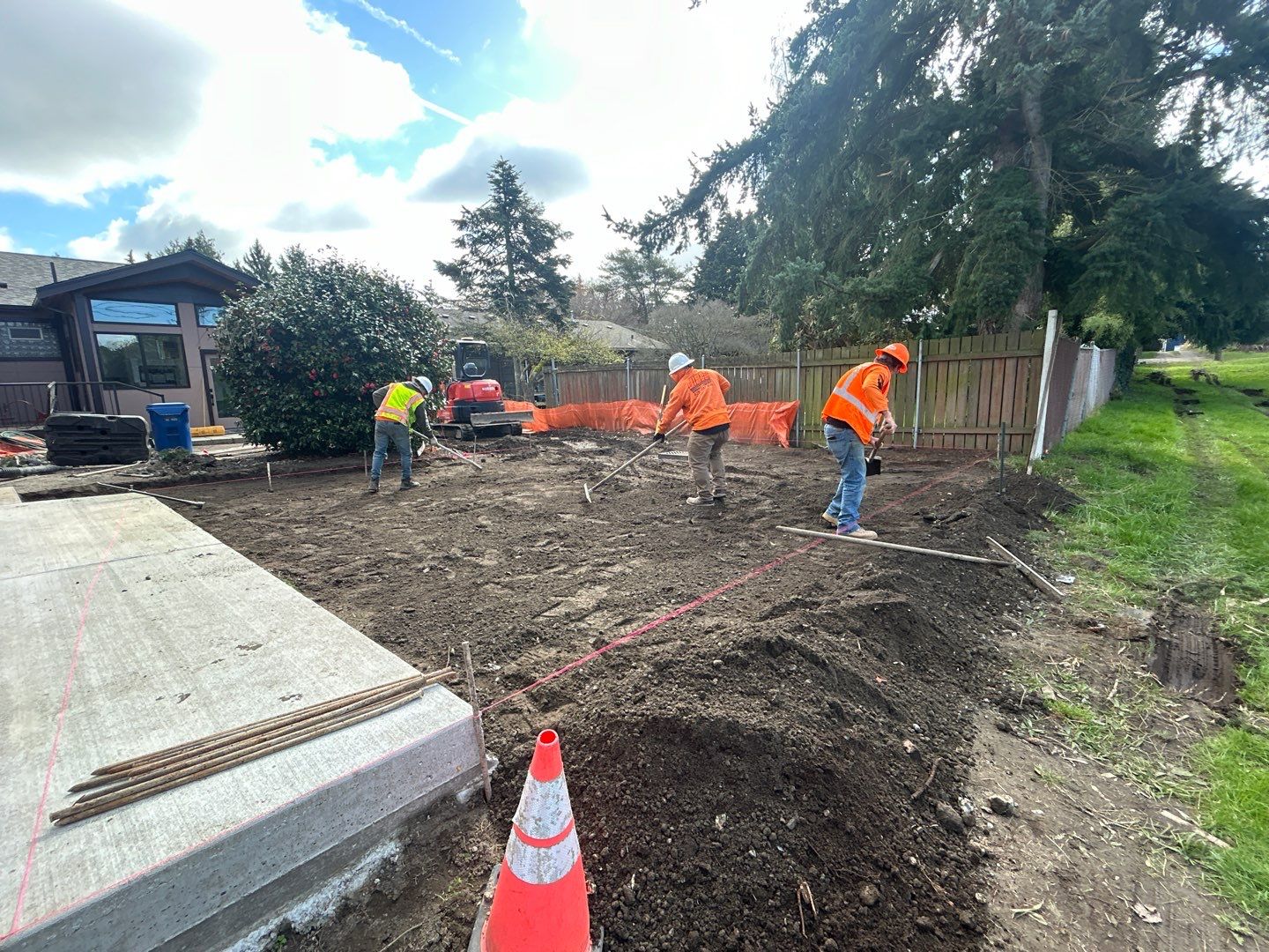 Ron | Pervious Concrete Driveway  by Jireh Asphalt & Concrete Inc 