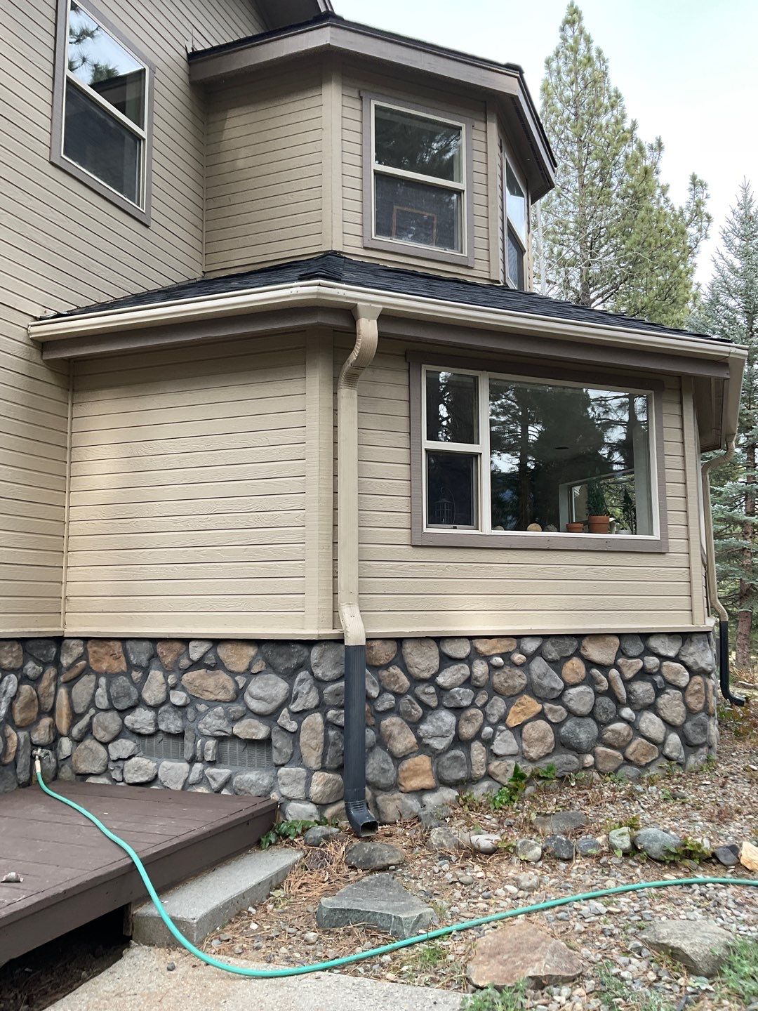 Gutter Installation using Englert LeafGuard Gutters by Byers Enterprises 