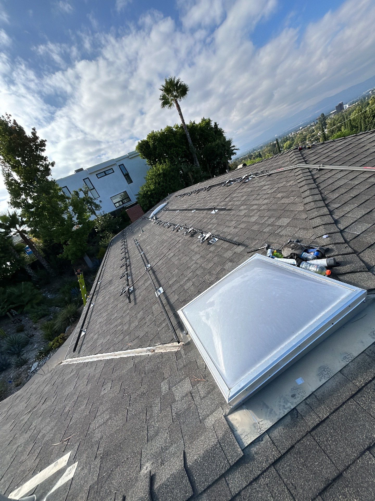 Solar Panel Installation and 200-Amp Electrical Service Upgrade in Los Angeles by AWS Solar
