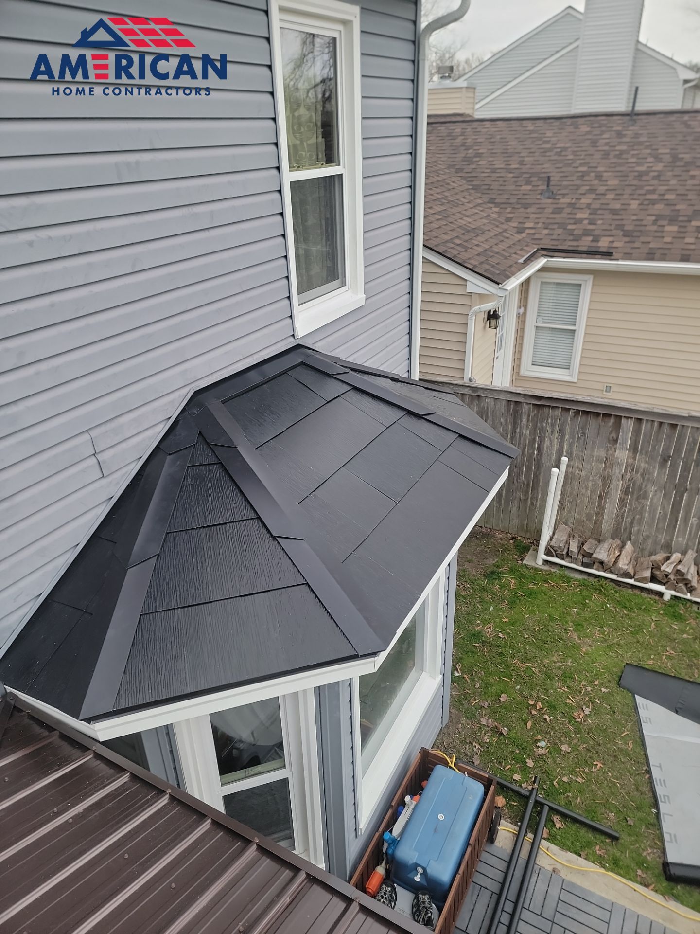 Tesla Solar Roof + Powerwall in Virginia Beach, VA by American Home Contractors
