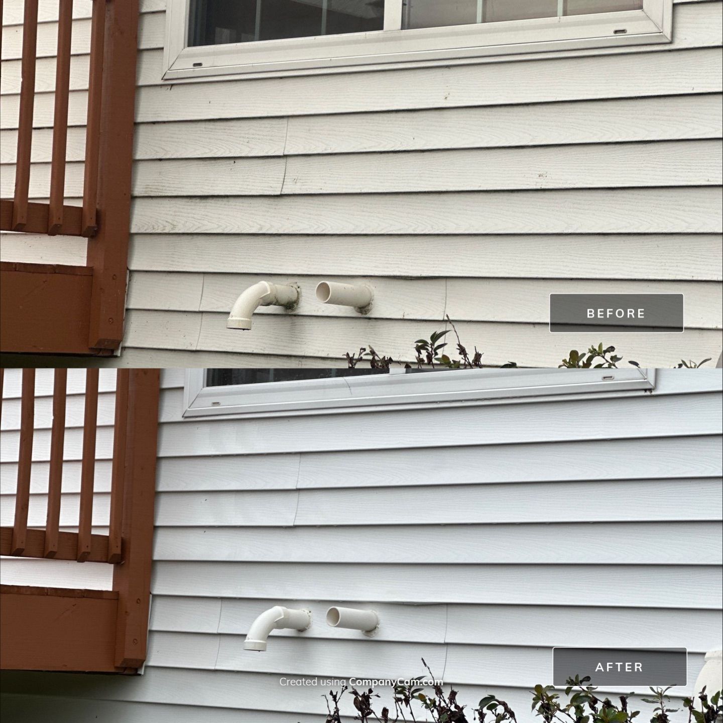 Project in Wonder Lake by Simmons Power & Soft Washing