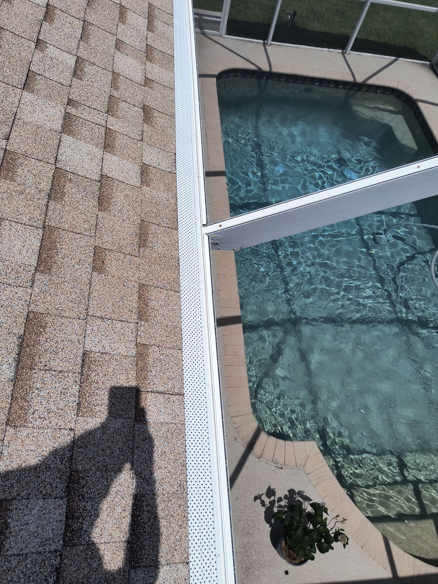 Leaf Guard System Installation in Cape Coral FL by Gutter Professors