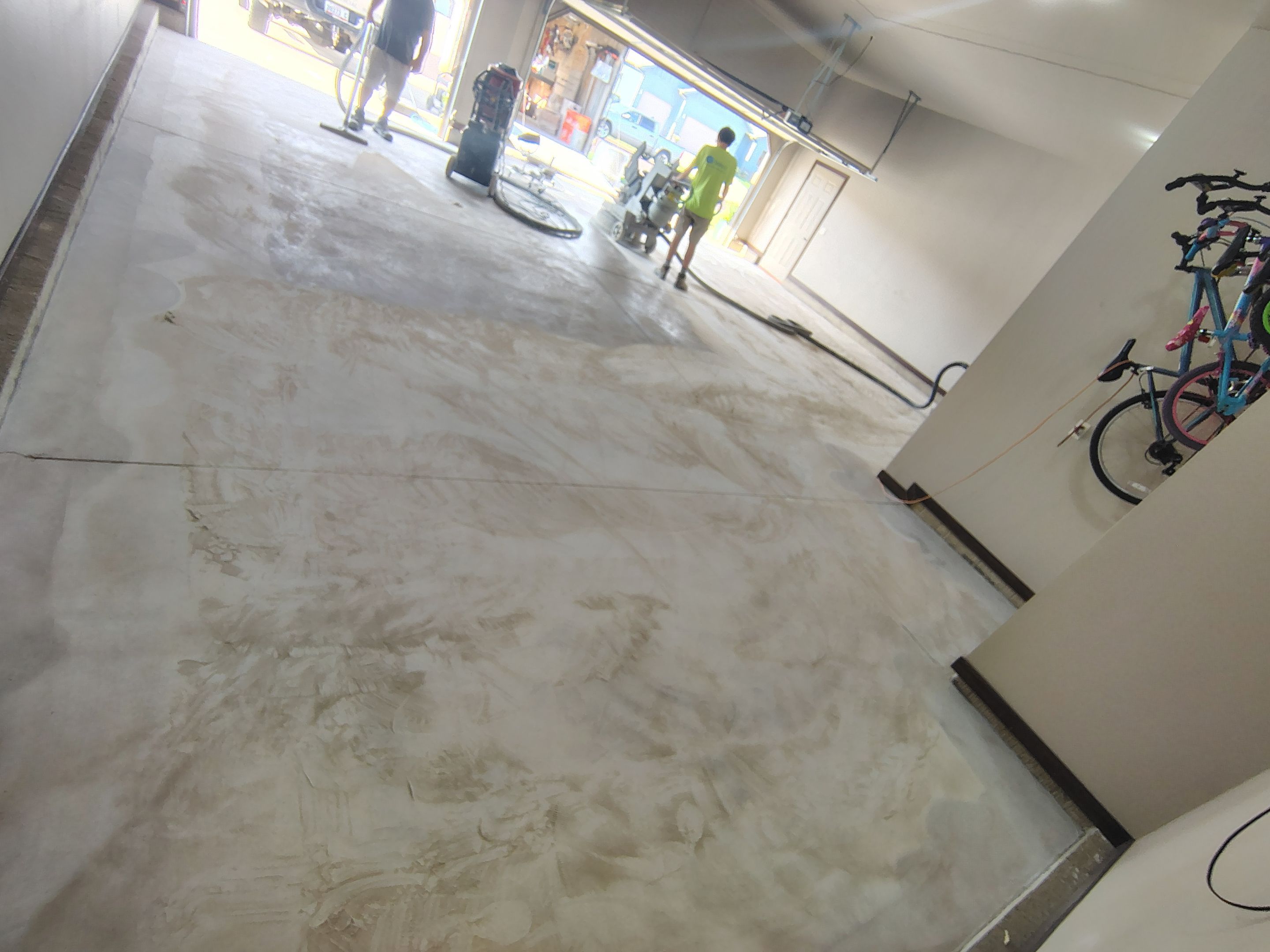 Garage and Patio Concrete Coatings in Sioux Falls by Select Painting, Coatings & Garage Cabinets