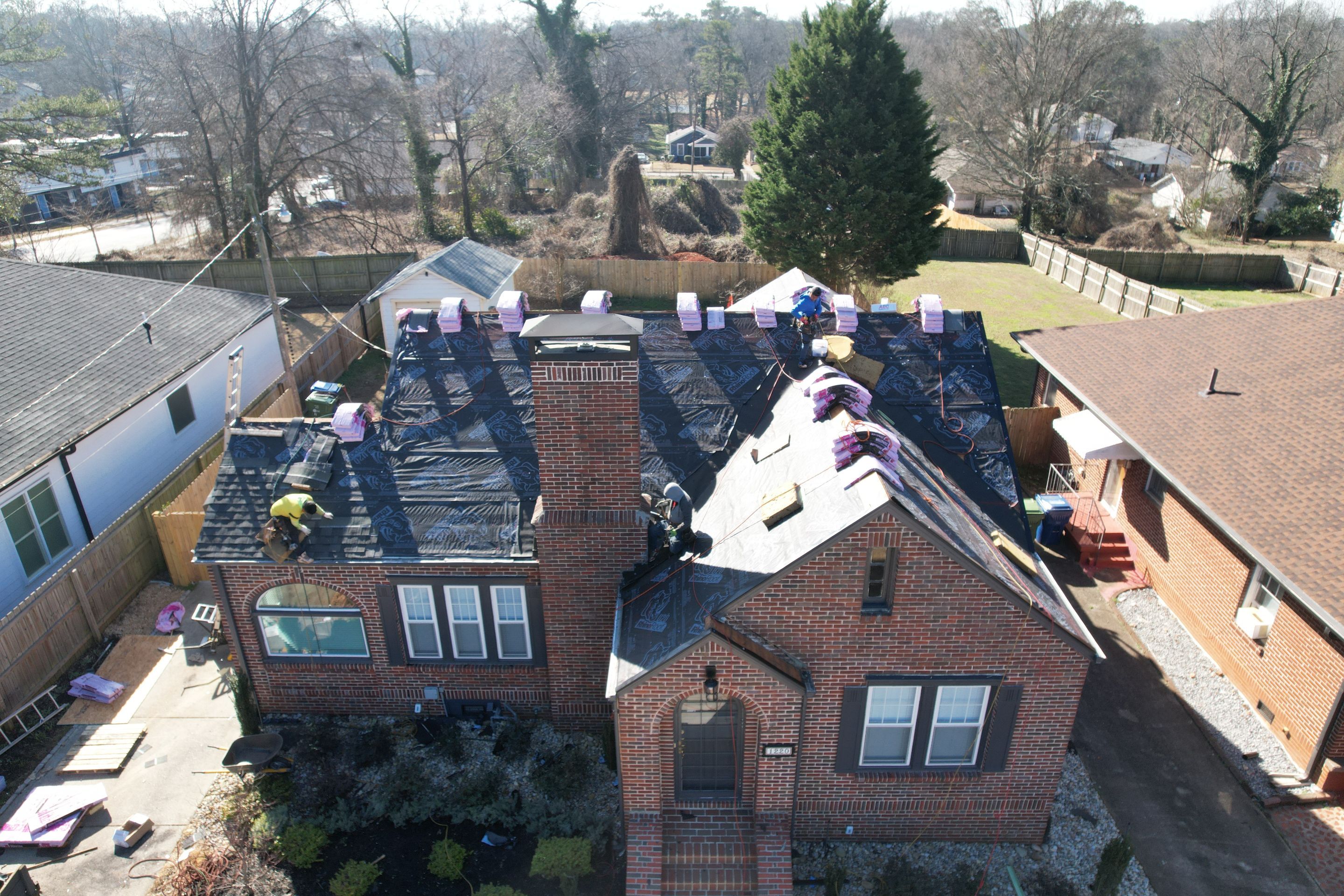 Residential Roofing Installation using Owens Corning by Inspector Roofing and Restoration