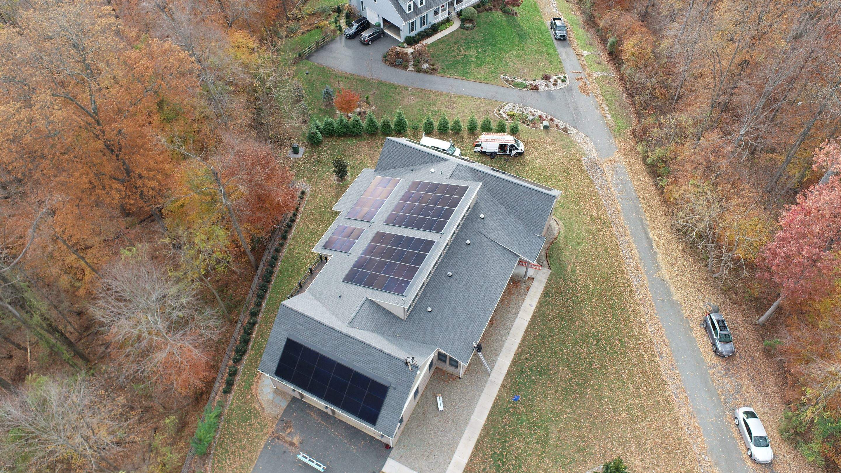 Solar Roof using GAF Decotech integrated panels by American Home Contractors