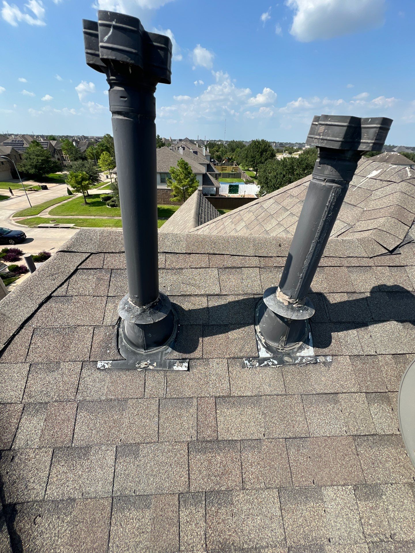 Hail Damage using Owen's Corning Duration (Lifetime) Shingles by Roof Repair Services LLC
