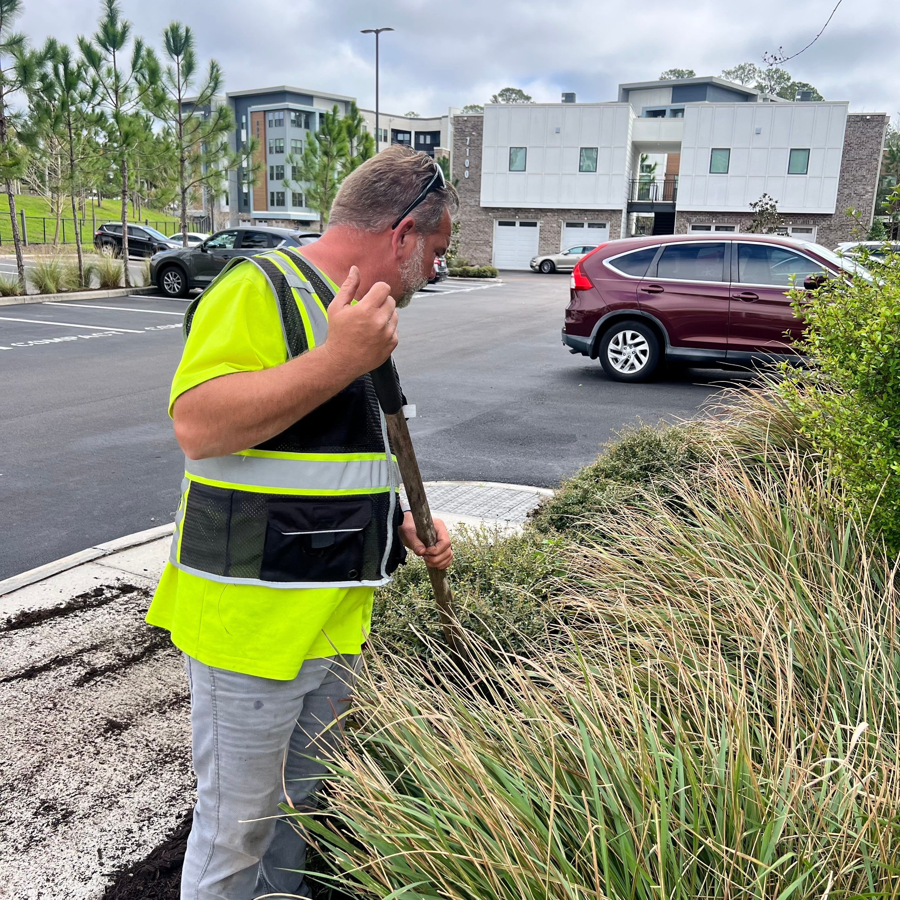 Mulch Installation | JTB Apartments by ProGreen Services