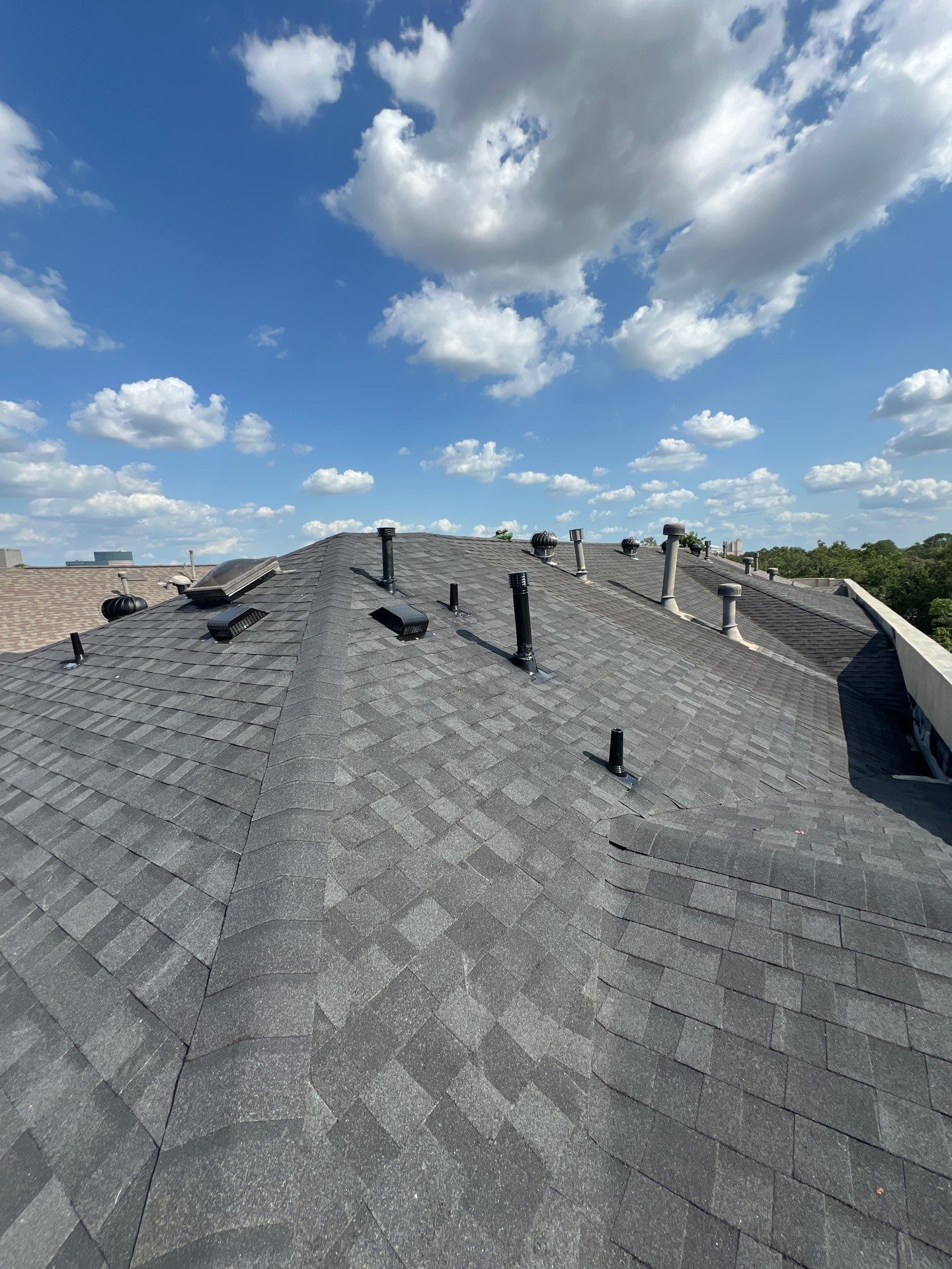 Residential Roofing Installation using Owen's Corning Duration (Lifetime) Shingles by Roof Repair Company