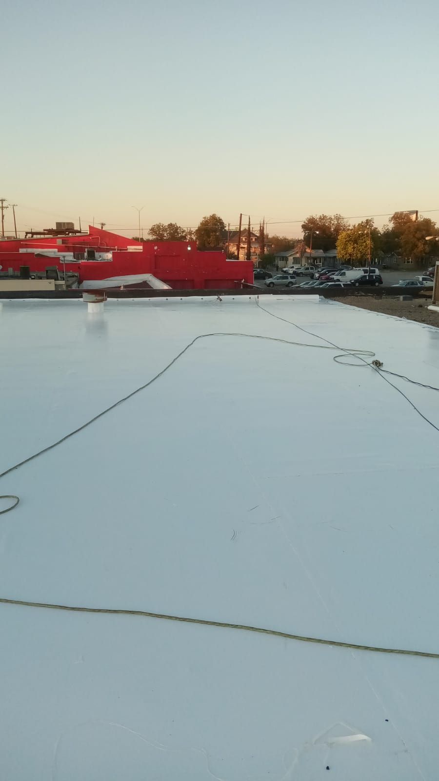 San Antonio Post Office Recover with a 20 year NDL warranty by Grell Roofing, LLC