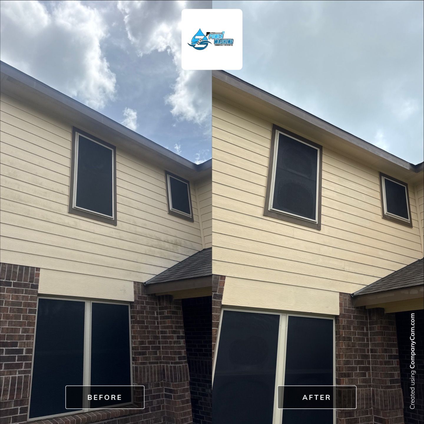 Residential House Wash in Rosharon by Zeal Power Washing
