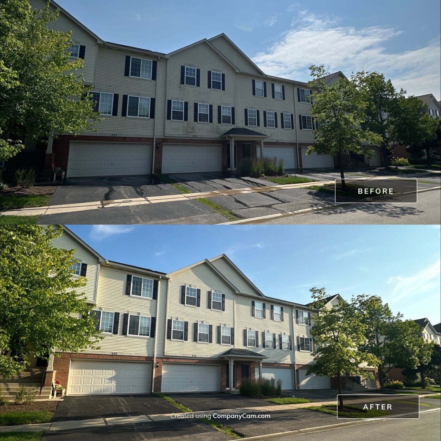 Project in Gilberts by Simmons Power & Soft Washing