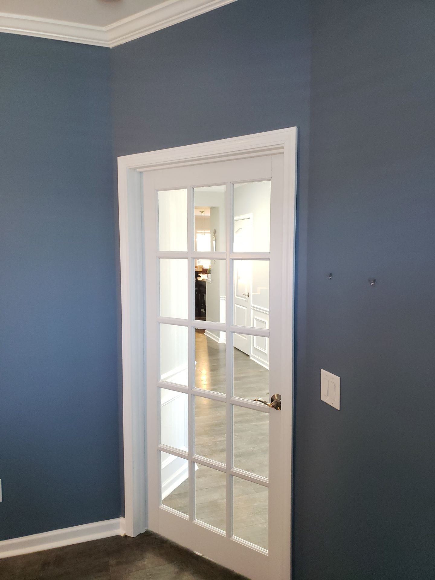 Office Upgrade: From Open to Private! 🚪✨ by A Step Above Handy LLC