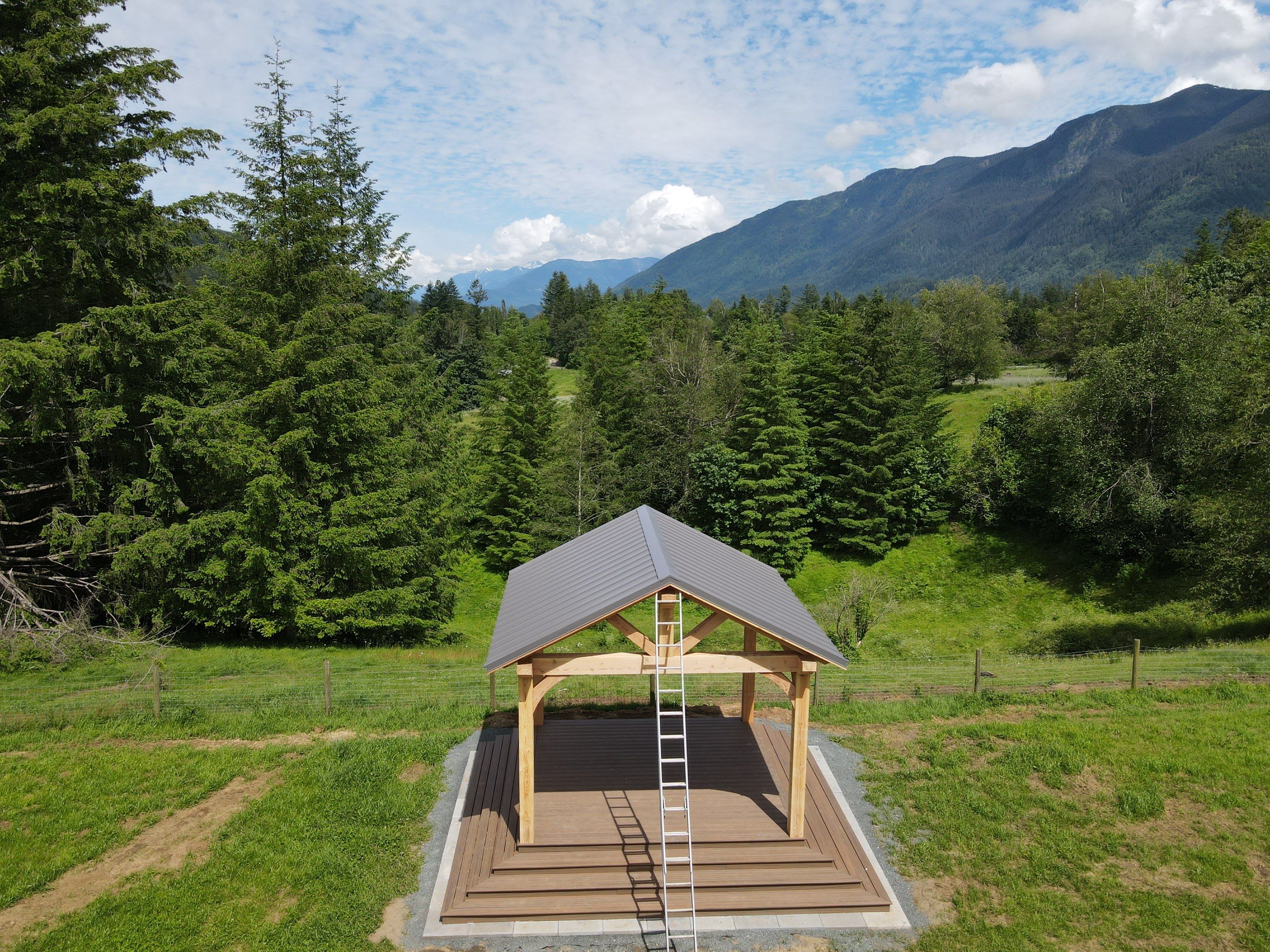 Commercial Roofing Installation using corrugated metal by Top Notch Roofing Inc