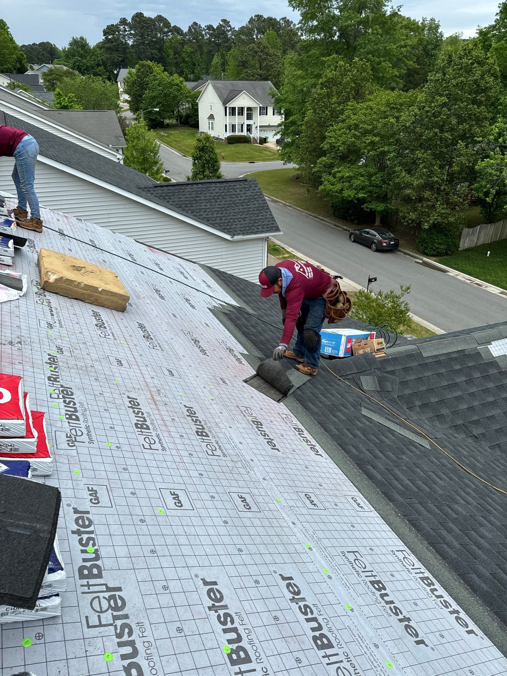 Project in Apex - Timberline HDZ Charcoal  by Pro Performance Roofing
