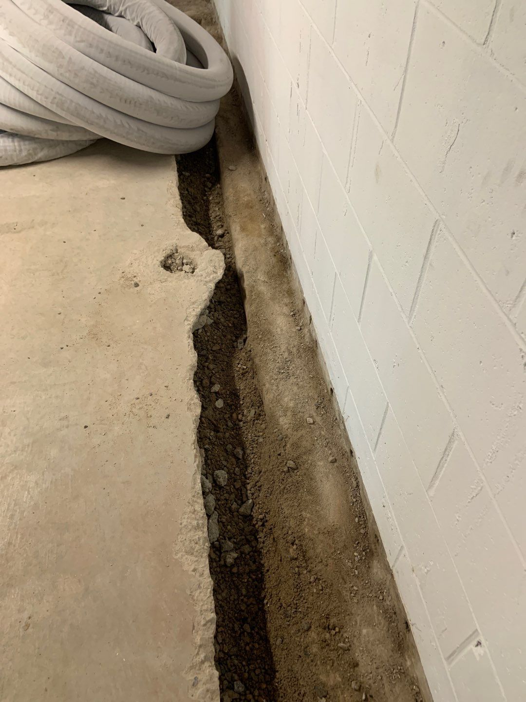 Correcting an Improper Installation for Alan in Chanhassen by Waterproofing Northeast