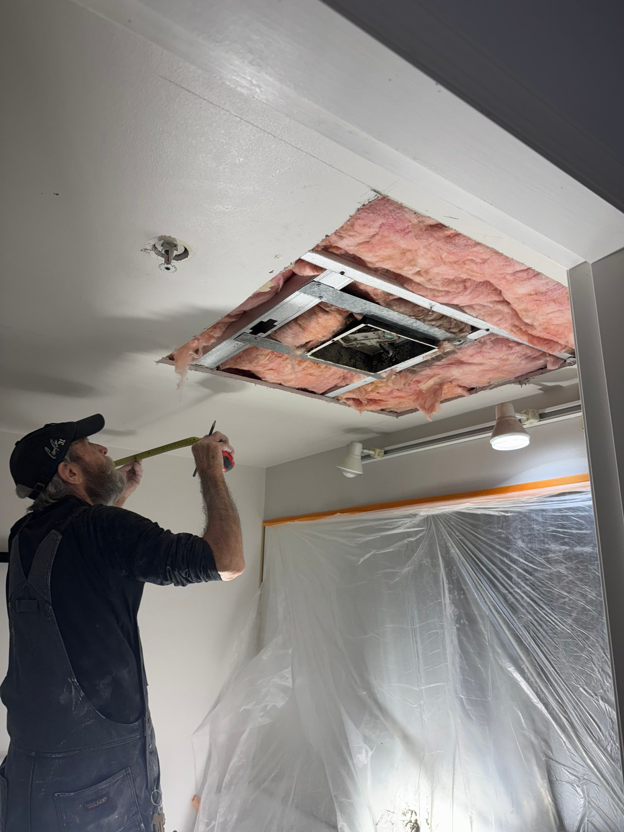 Water Damage Restoration Caused By Leaking Toilet  by YVR Construction Group