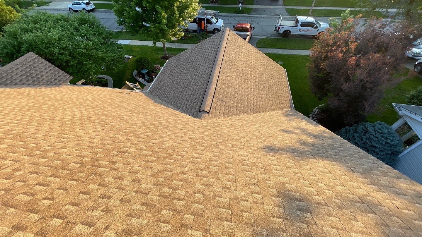 Residential Roofing Installation using GAF Timberline HDZ by Pro Home Services Inc