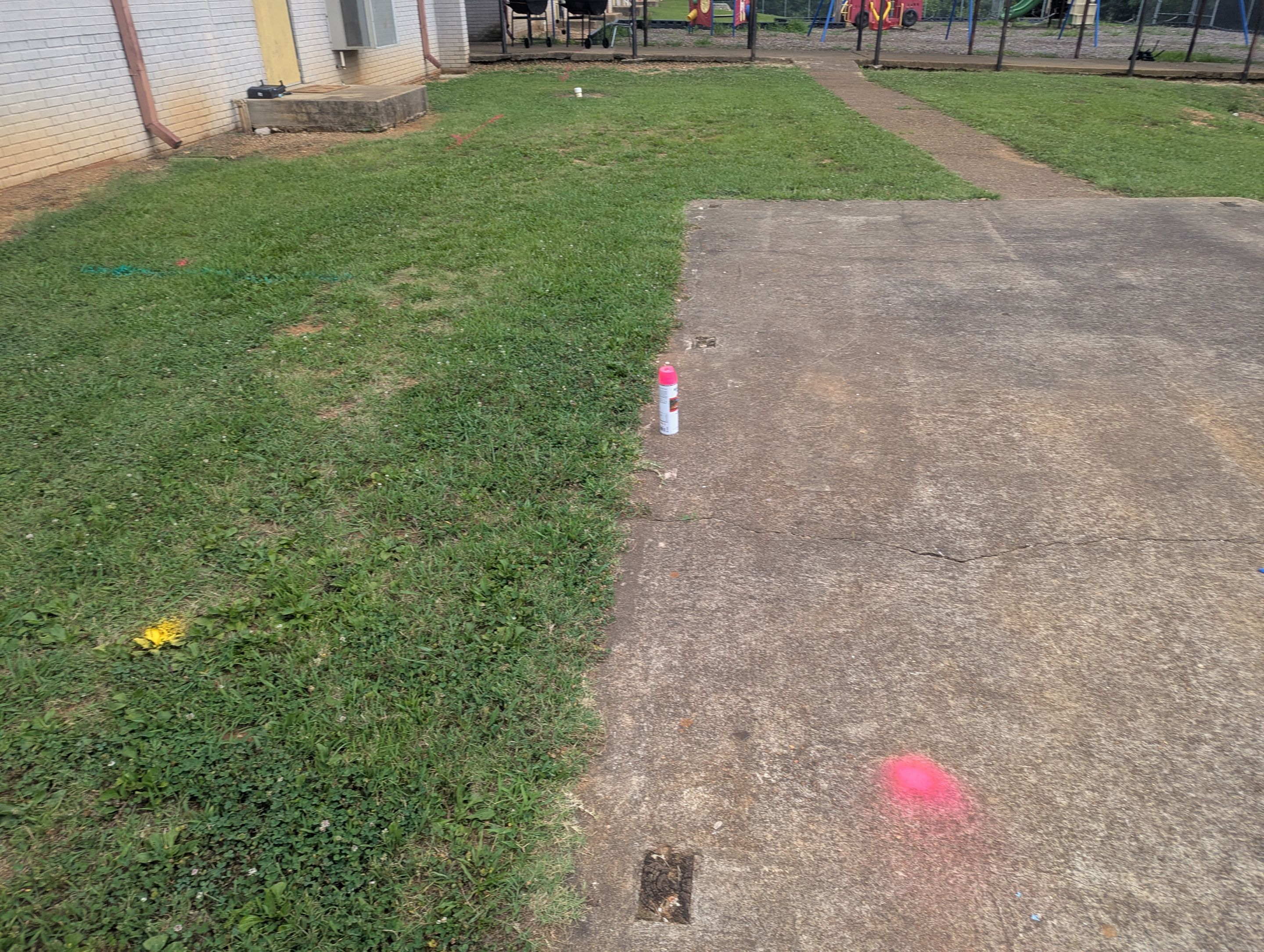 Utility Locate and GPR (School Project) by Alsip Locating Service, LLC