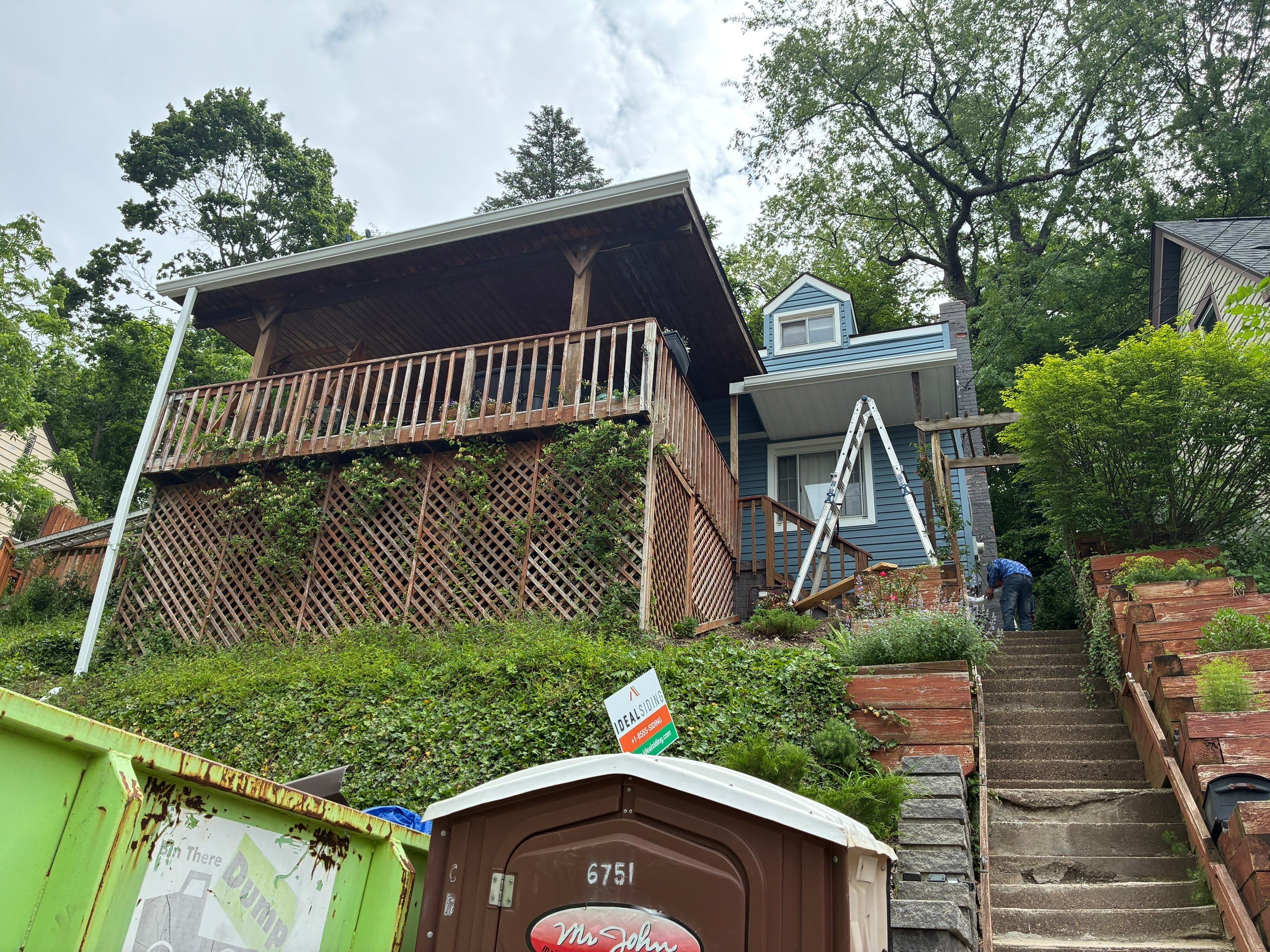 From old vinyl to Beautiful Vinyl by Ideal Siding Pittsburgh