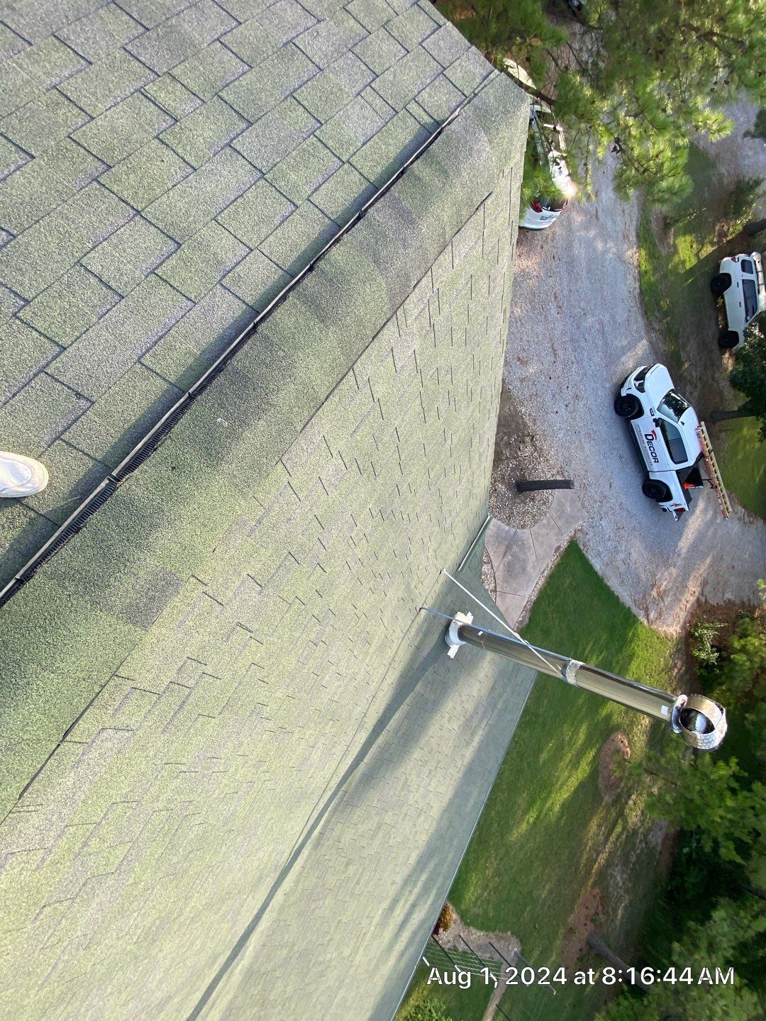 Hail Roof Inspection in Jenks by Decor Roofing & Restoration