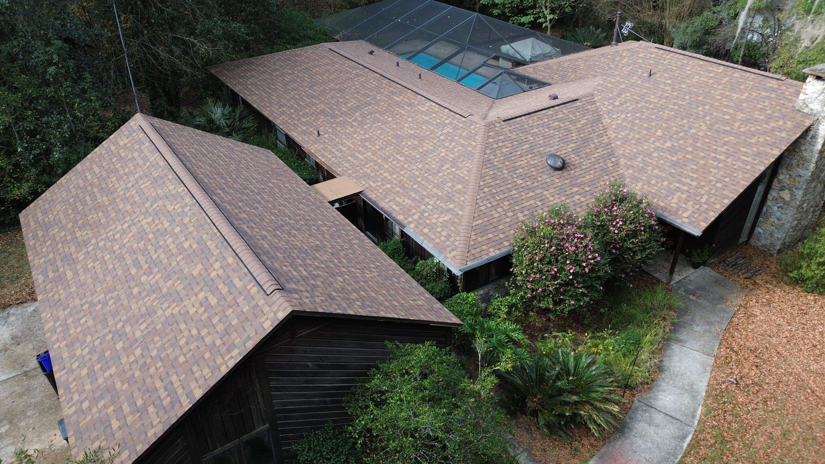 Gainesville Reroof with Detached Garage by Brehm Roofing