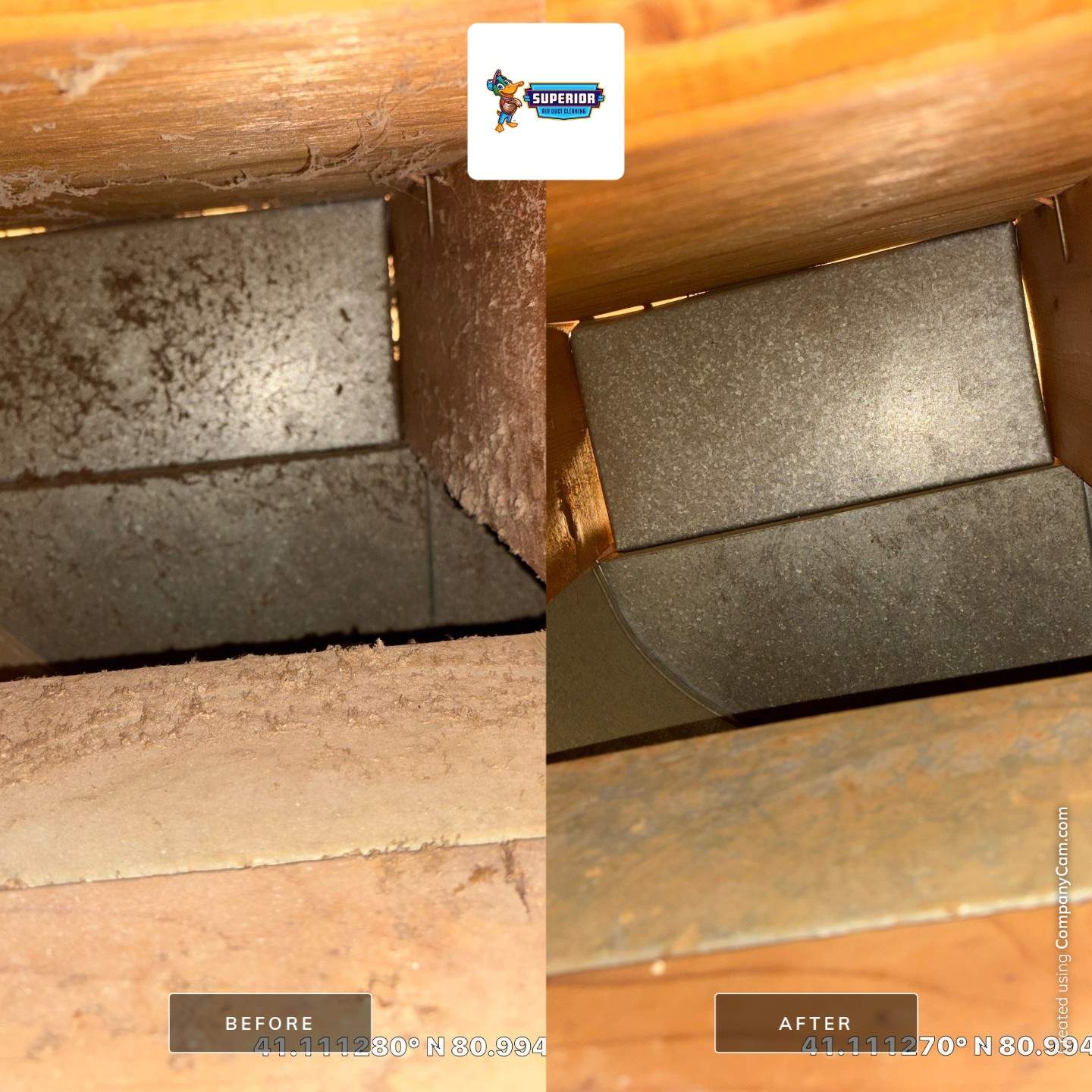Air Duct Cleaning With a Vacuum Truck in Lake Milton, OH by Superior Air Duct Cleaning