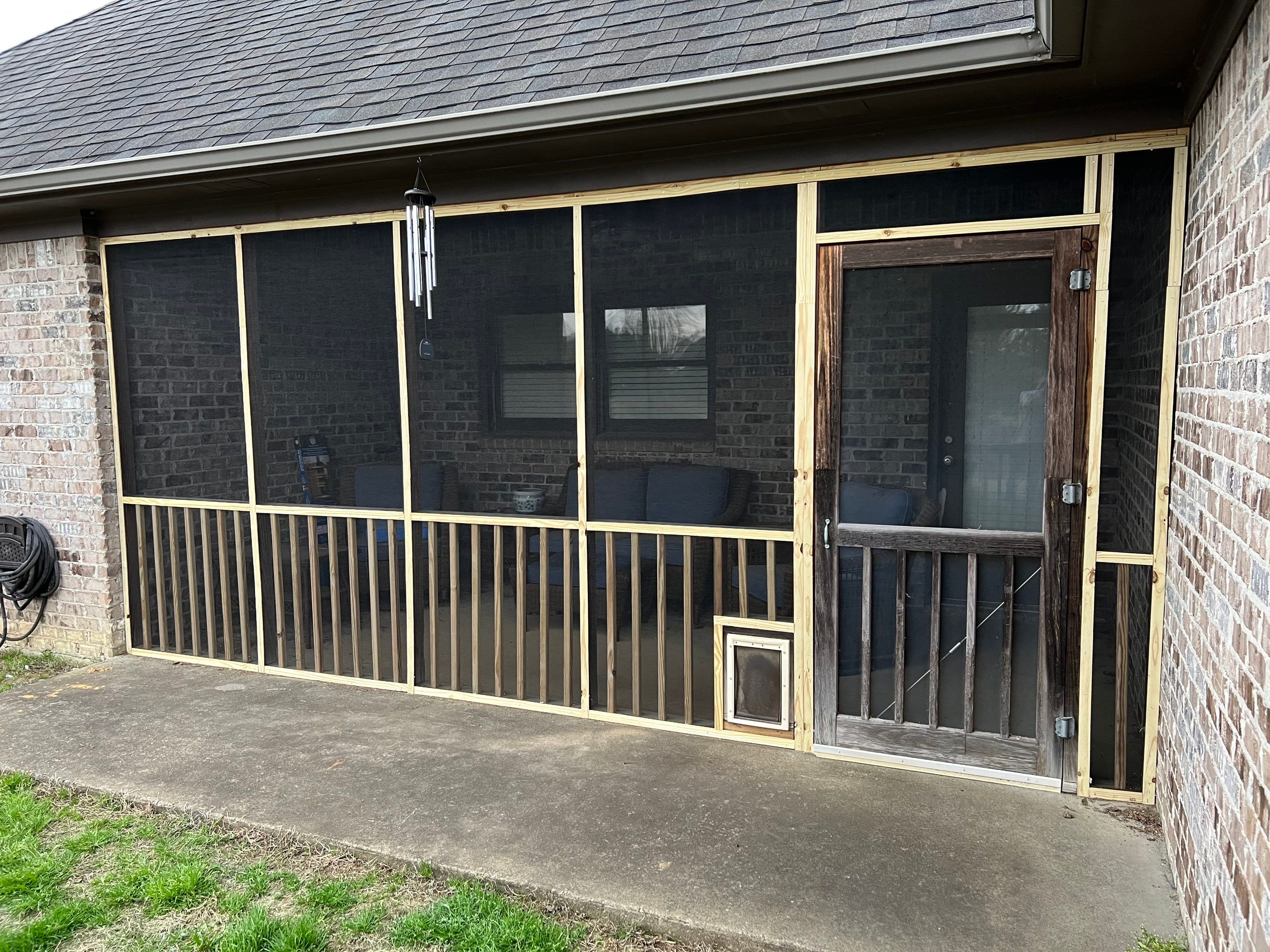 Tannehill Screened Porch by Pillar and Pine