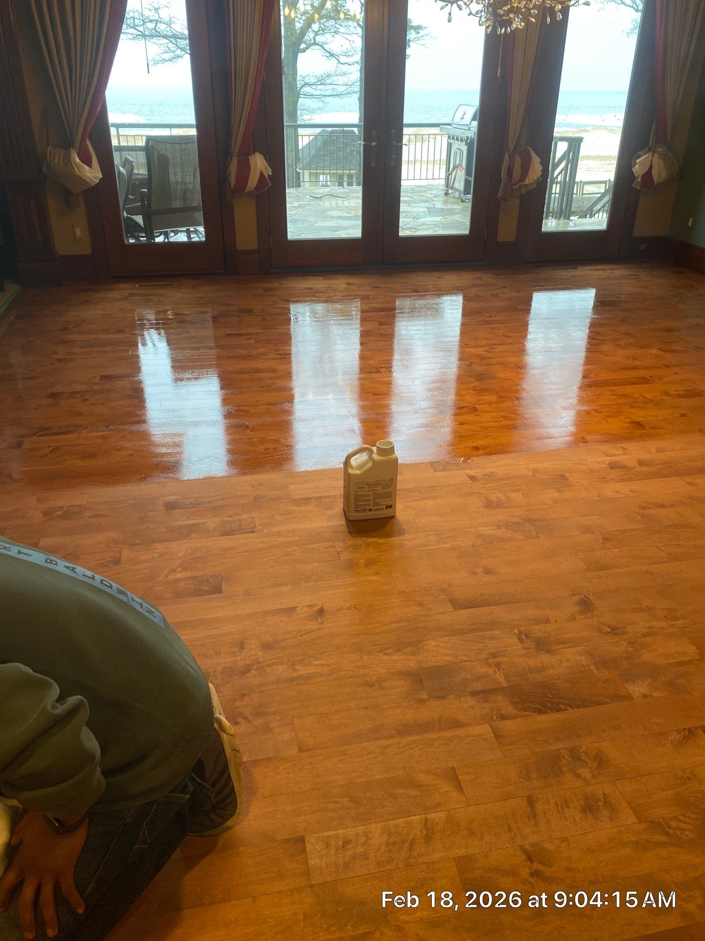 Glossy Maple Refinish! by RTBaldwin Hardwood Floors