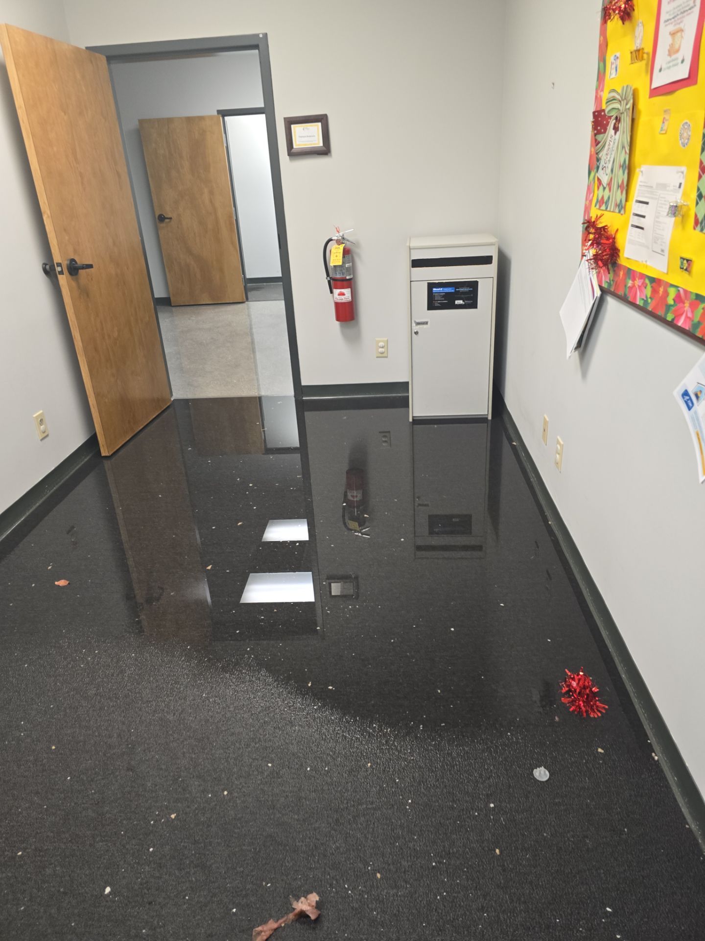 Commercial Fire and Flood Damage  by Serenity Restoration