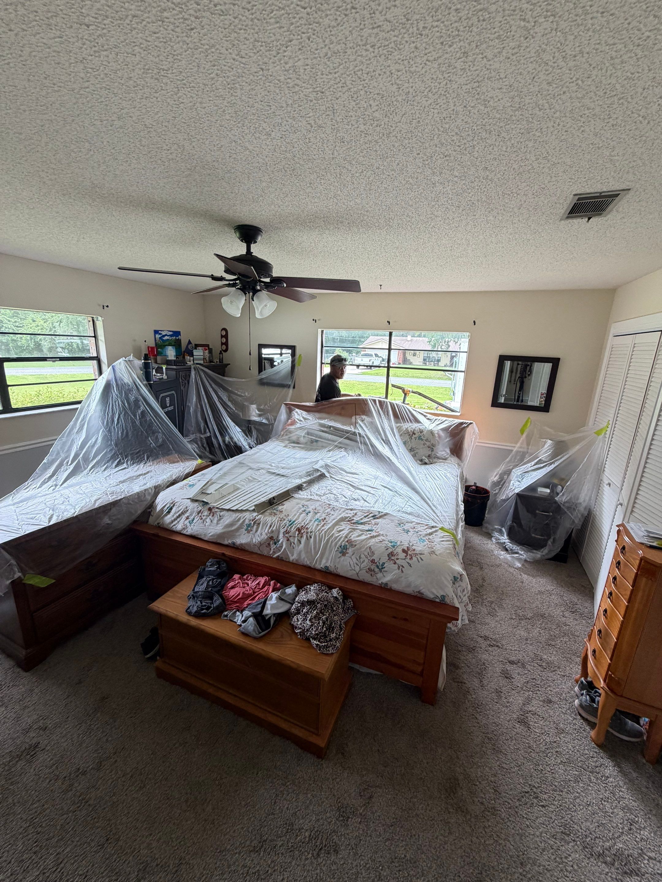 Energy-Efficient White Vinyl Window Replacement in Lake City, Florida by Windows & Doors Store