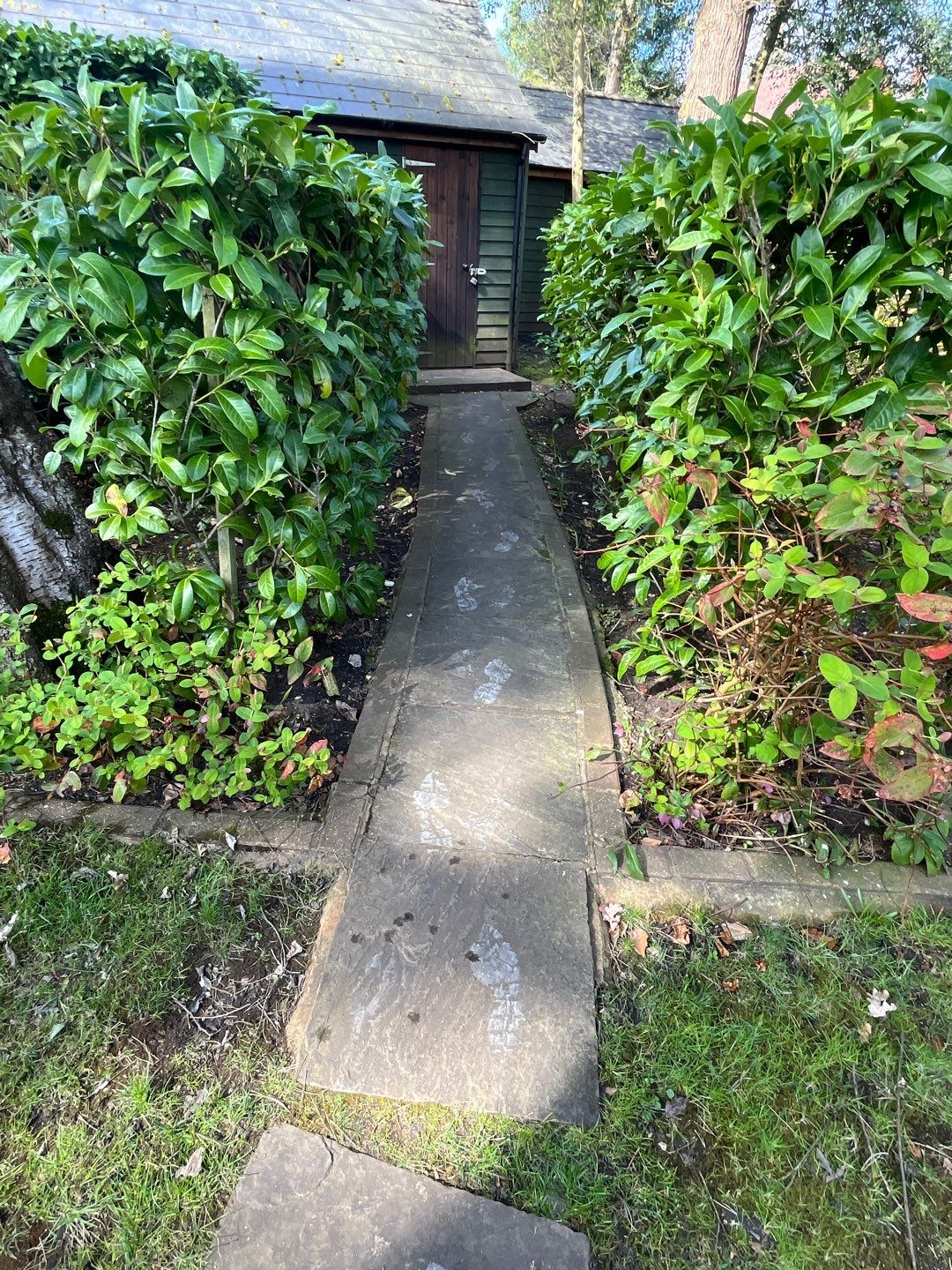 Patio Clean using 18inch Whirlaway FSC by Ges Exterior Cleaning ltd