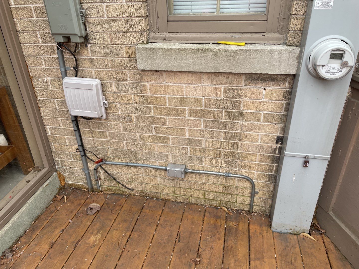 Wood cleaning and staining using Armstrong cloark oil stain by Northern Power Washing LLC.