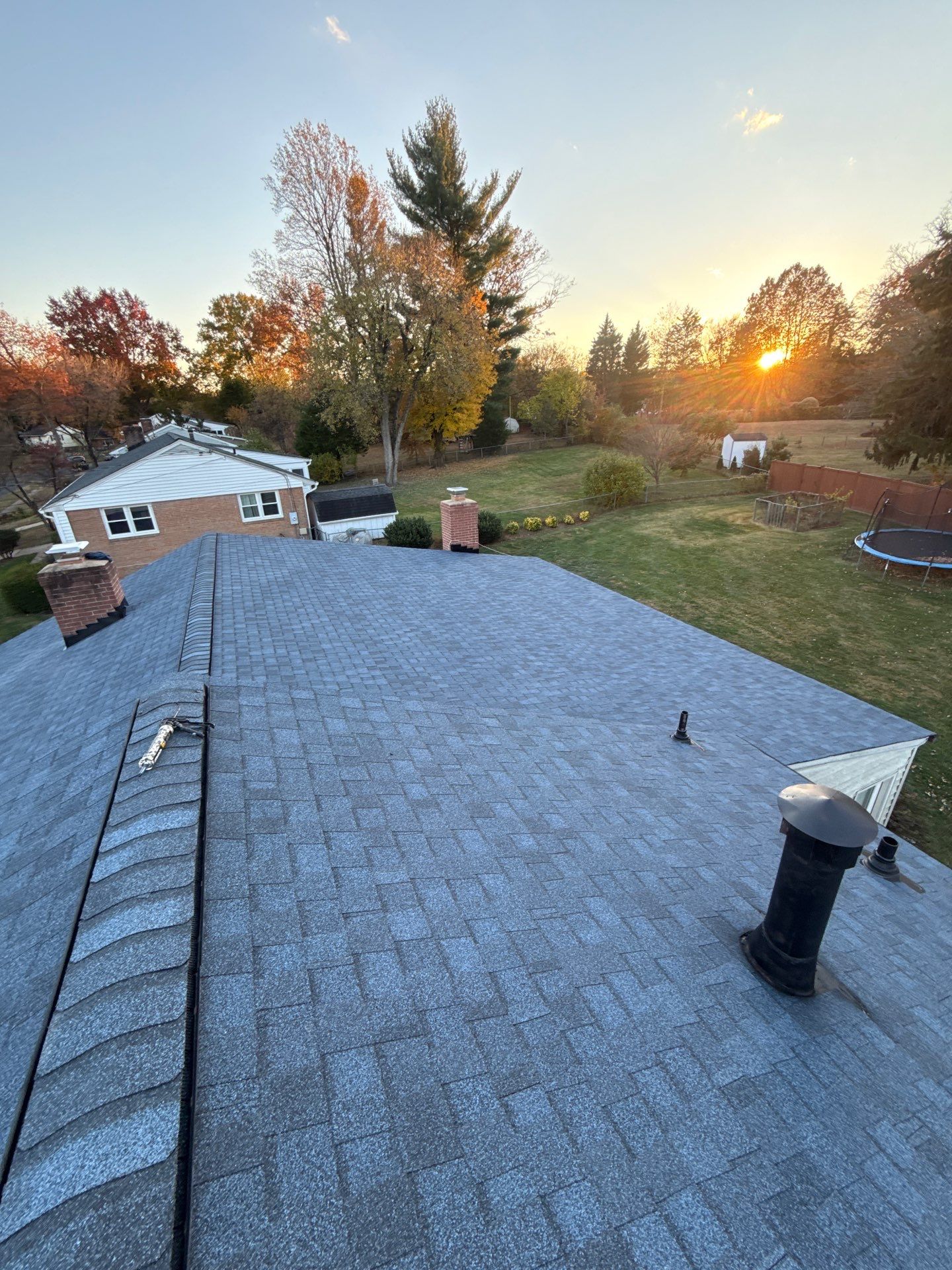 Faifax : Residential Roof Replacement with CertainTeed Landmark Pro in Max Def Coastal Blue  by RM Banning, Inc.