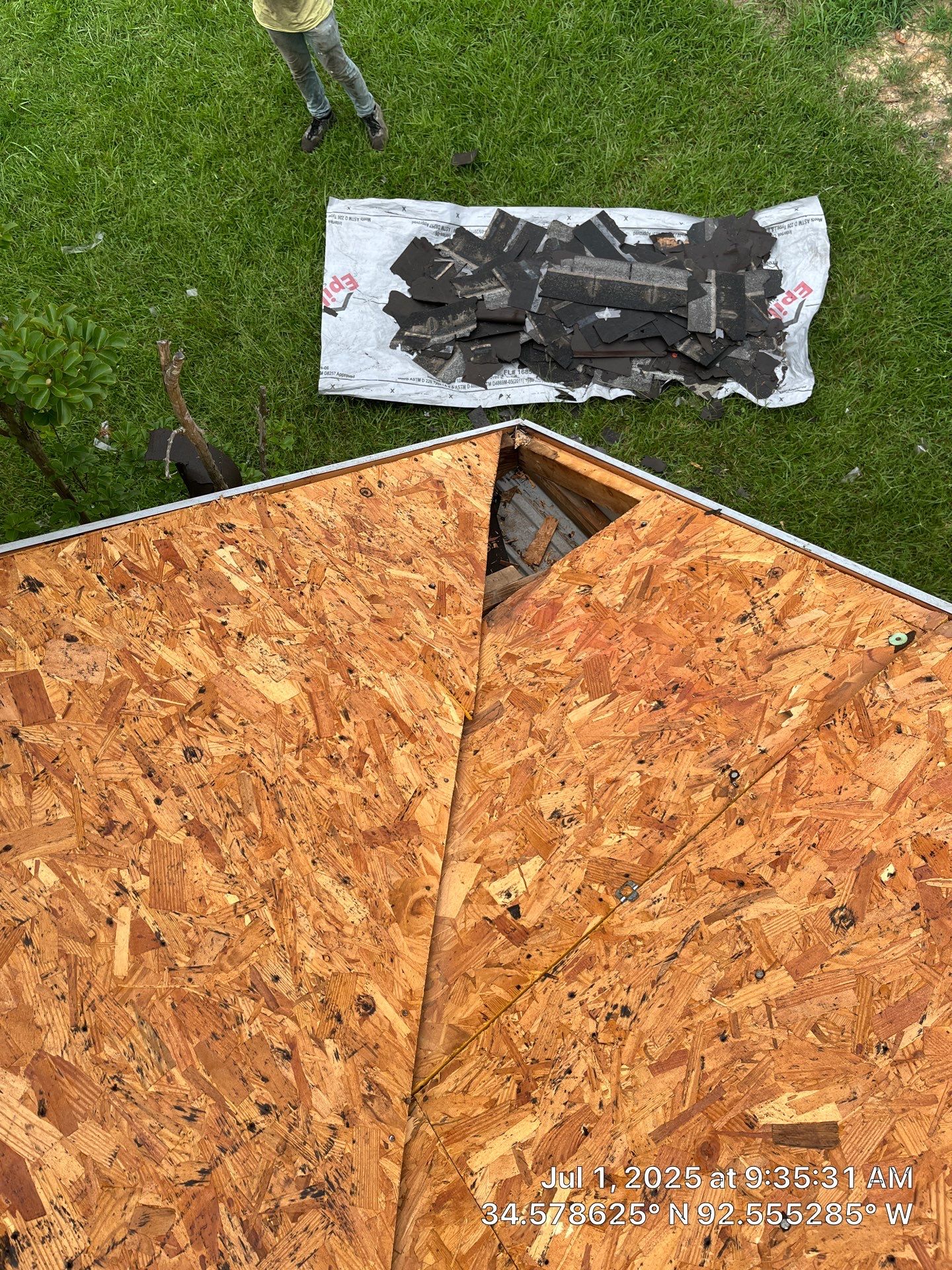 Benton Roof Replacement Featuring GAF Timberline HDZ Shingles by Temple Roofing and Exteriors