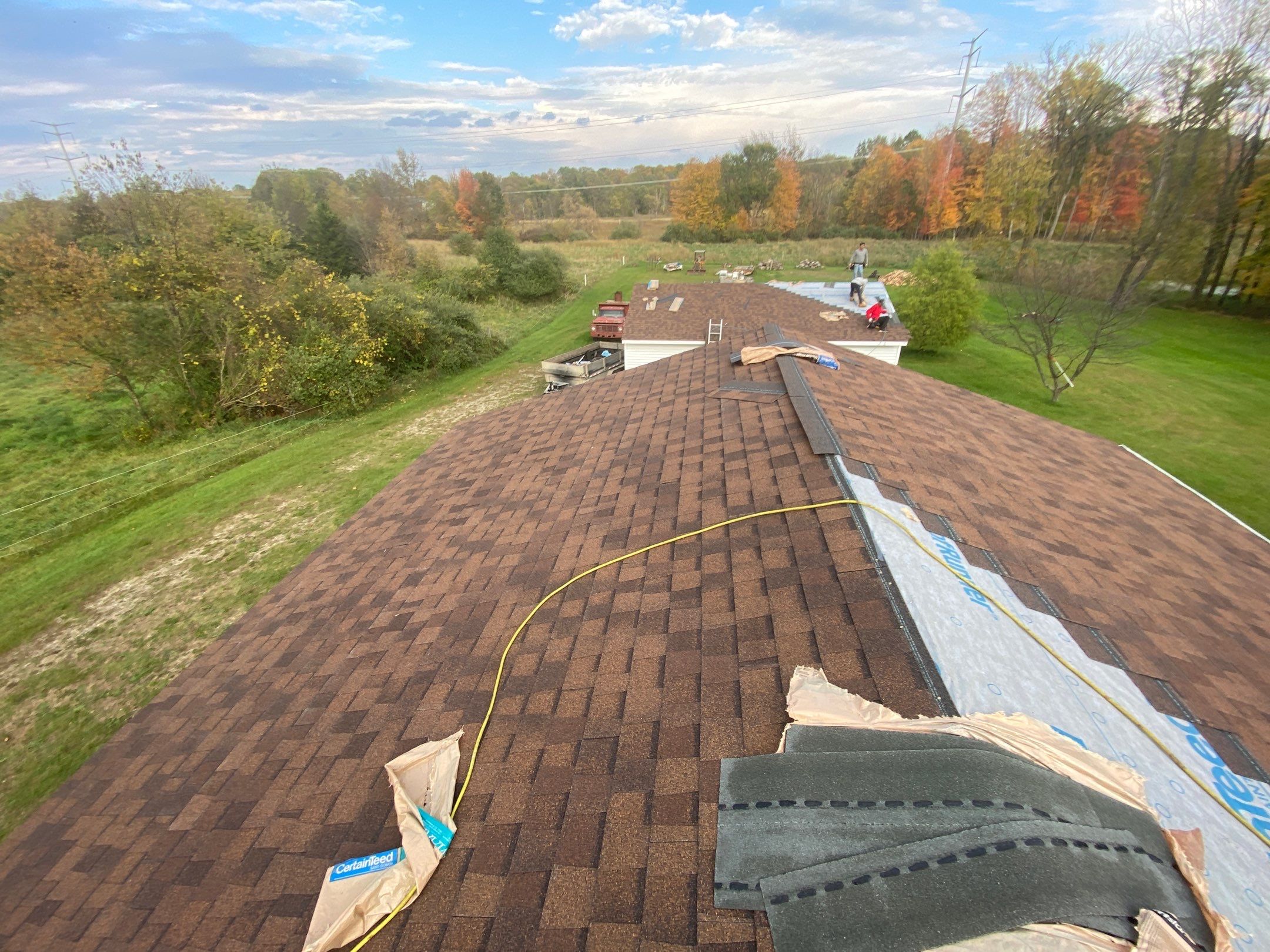 Roof Replacement using CertainTeed Landmark by 180 Contractors