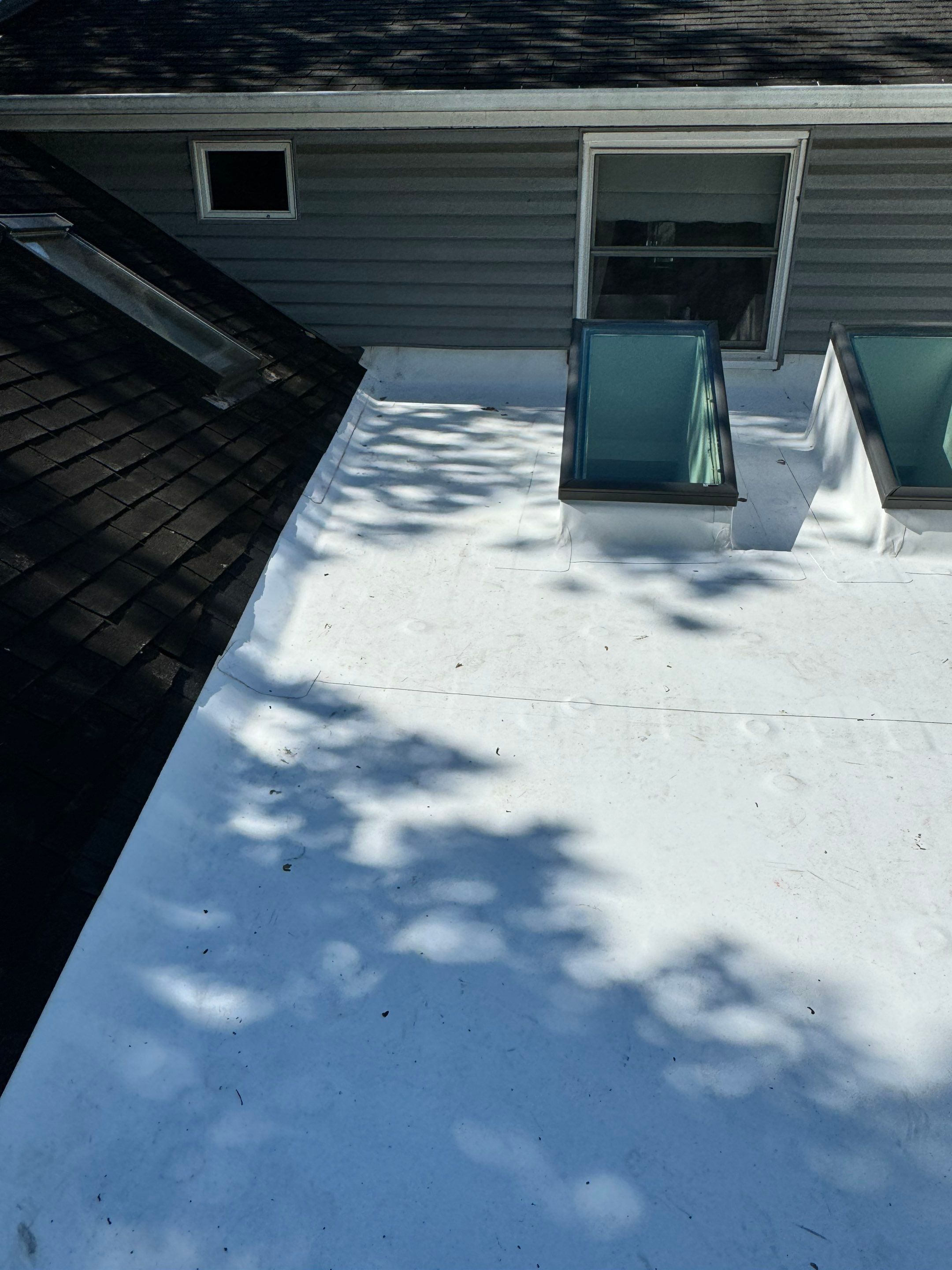 Alexandria: Residential Flat Roof Replacement with MuleHide TPO by RM Banning, Inc.