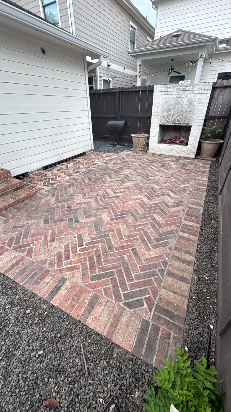 🌟 Driveway & Drainage Transformation by Texas Urban Elements