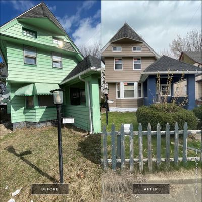 Exterior Painting using Benjamin Moore Element Guard