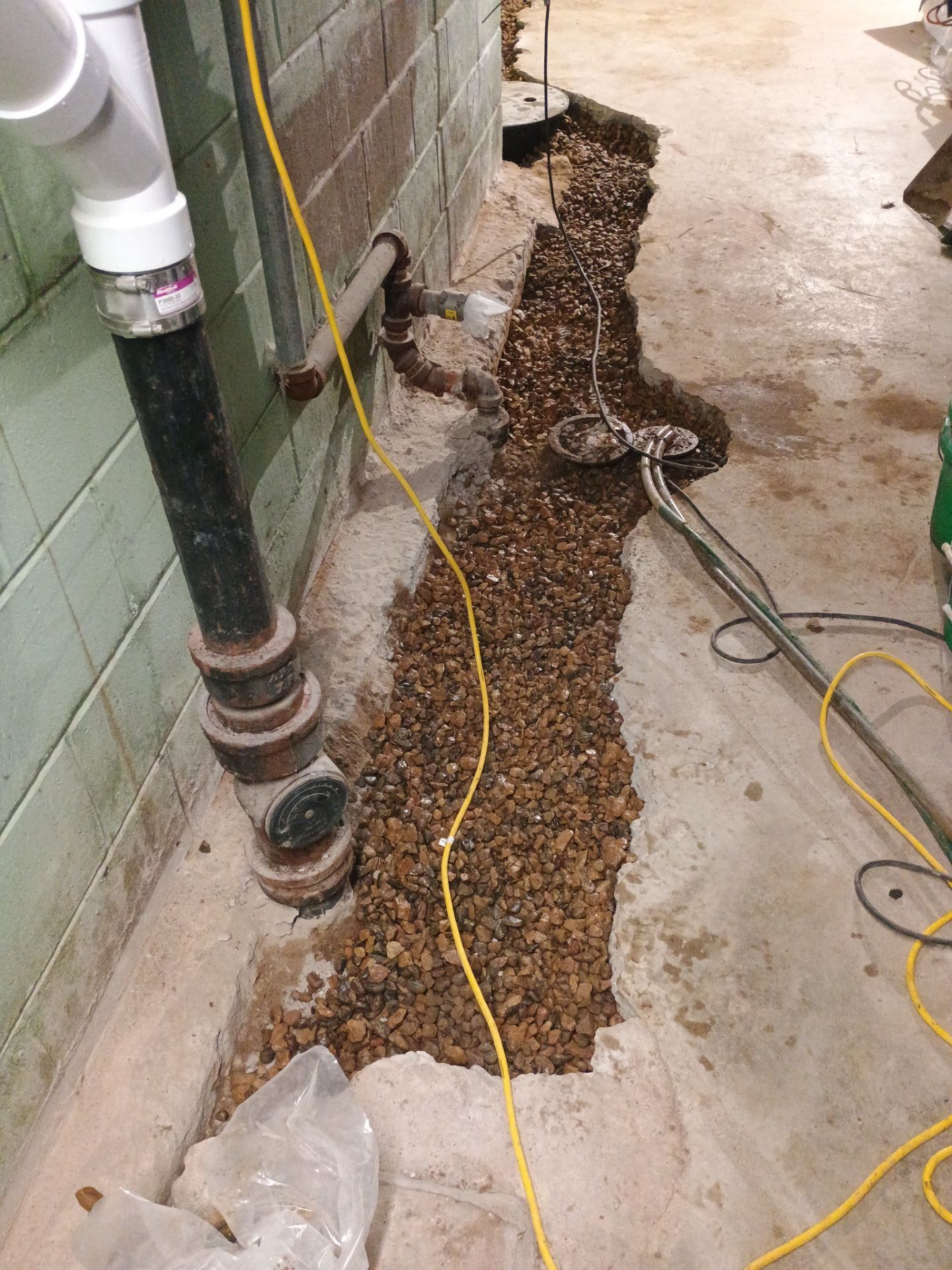 Helping Dan Get Going on His Remodel by Waterproofing Northeast