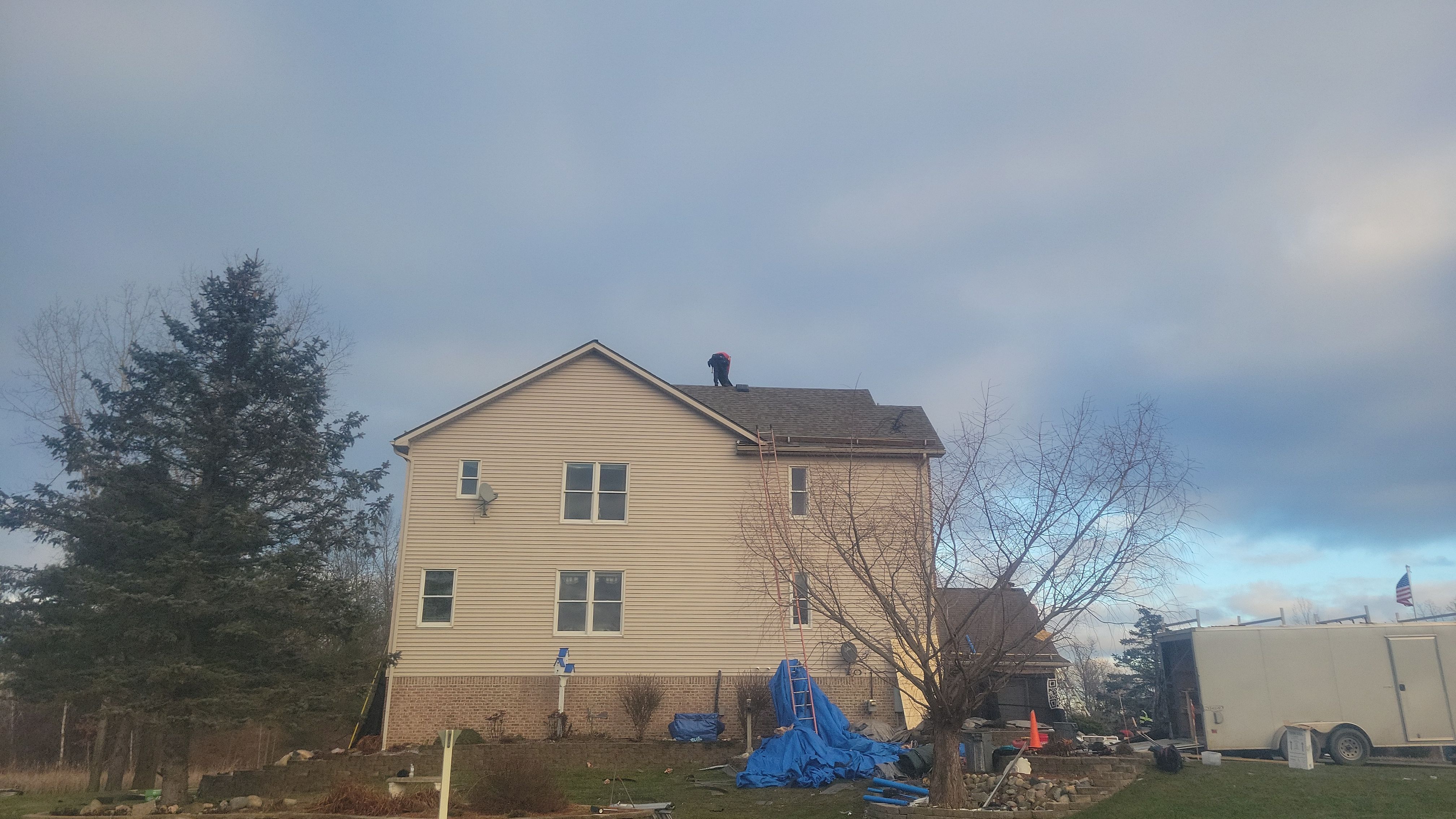 Roof Replacement using CertainTeed Landmark Pro by 180 Contractors