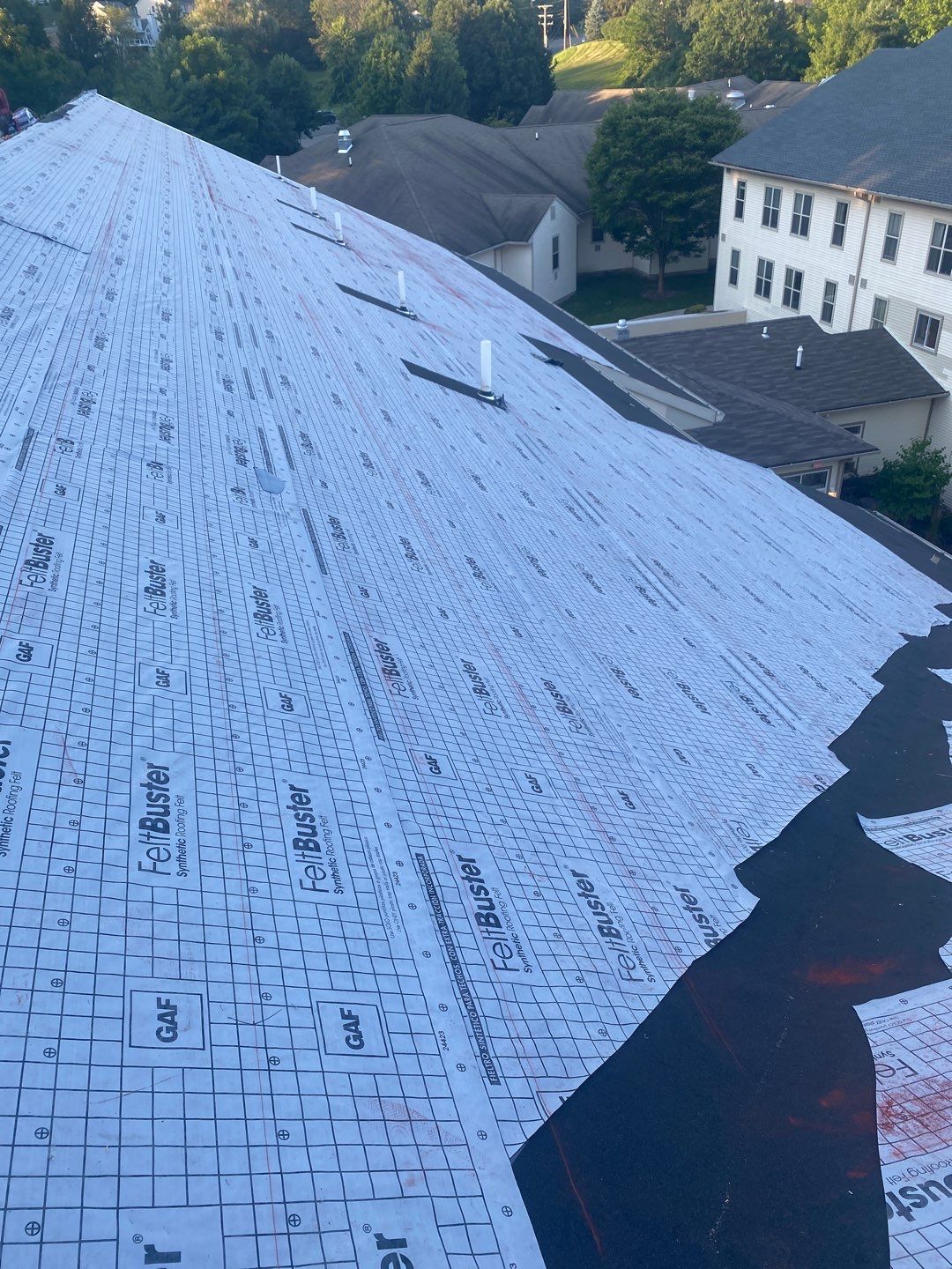 Commercial Roofing Installation using GAF Timberline  by All Site Roofing