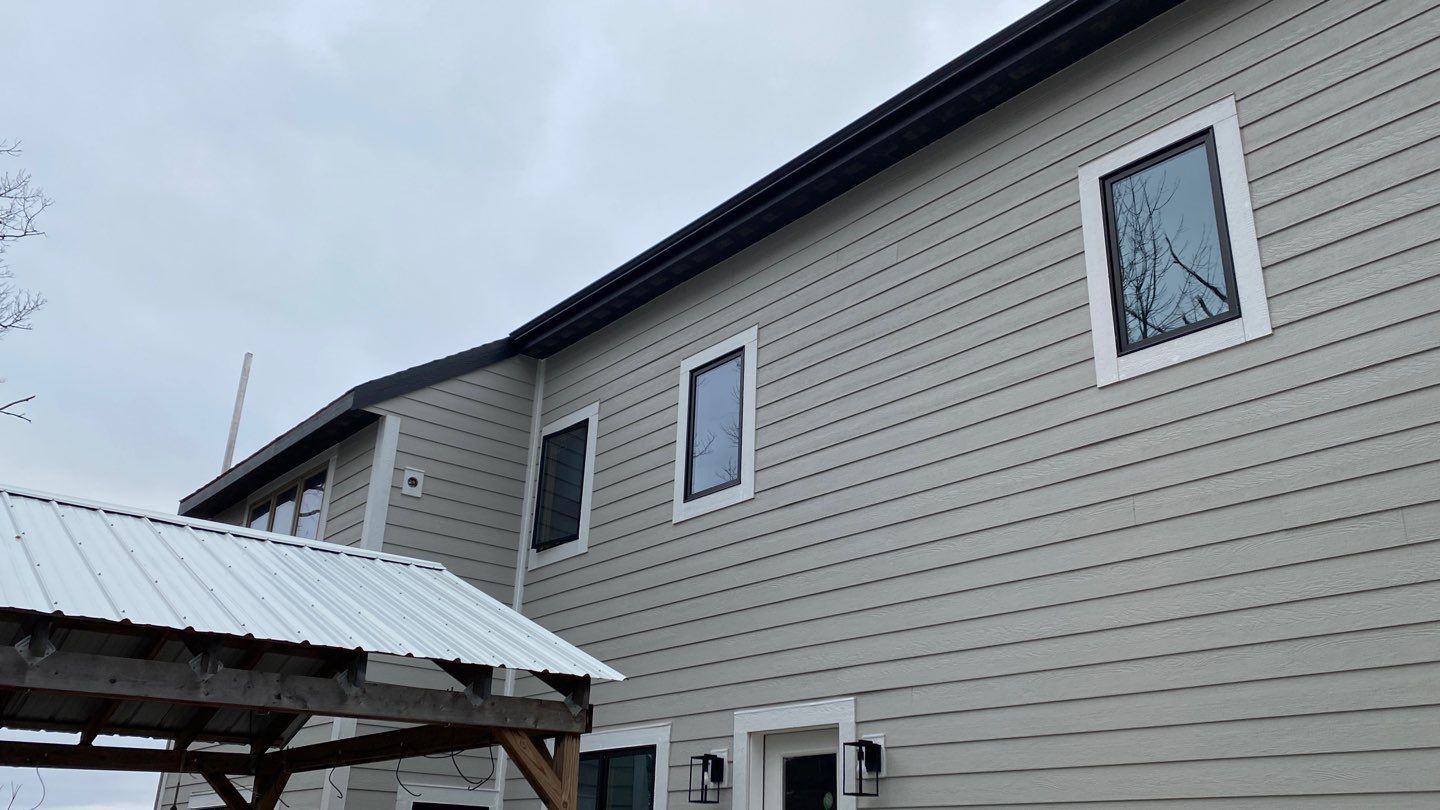 Siding Installation using LP Smart Siding by Total Restoration Services