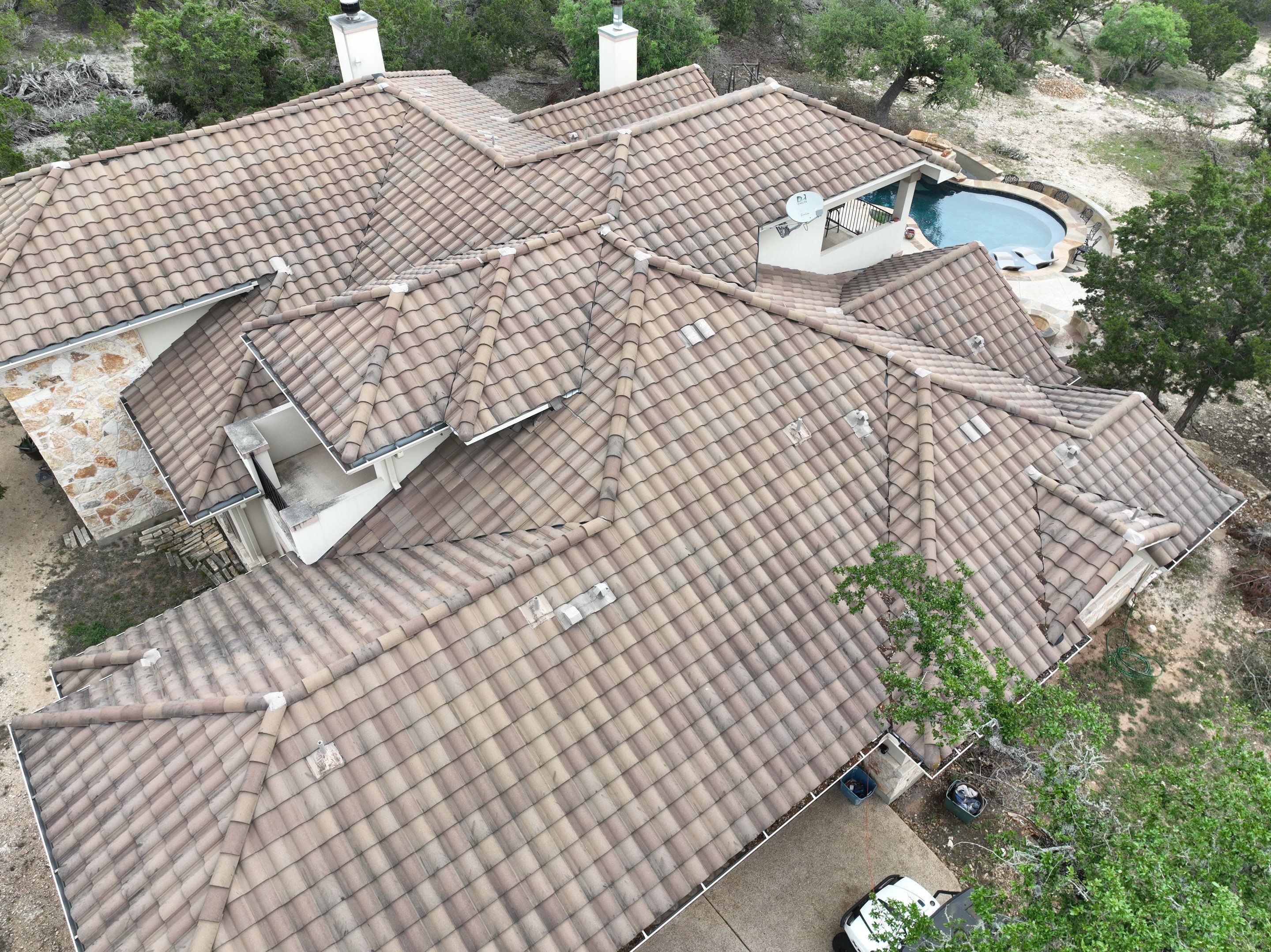 Tile Roof Repair  using Boral Tile by Premier Roofing and Contracting