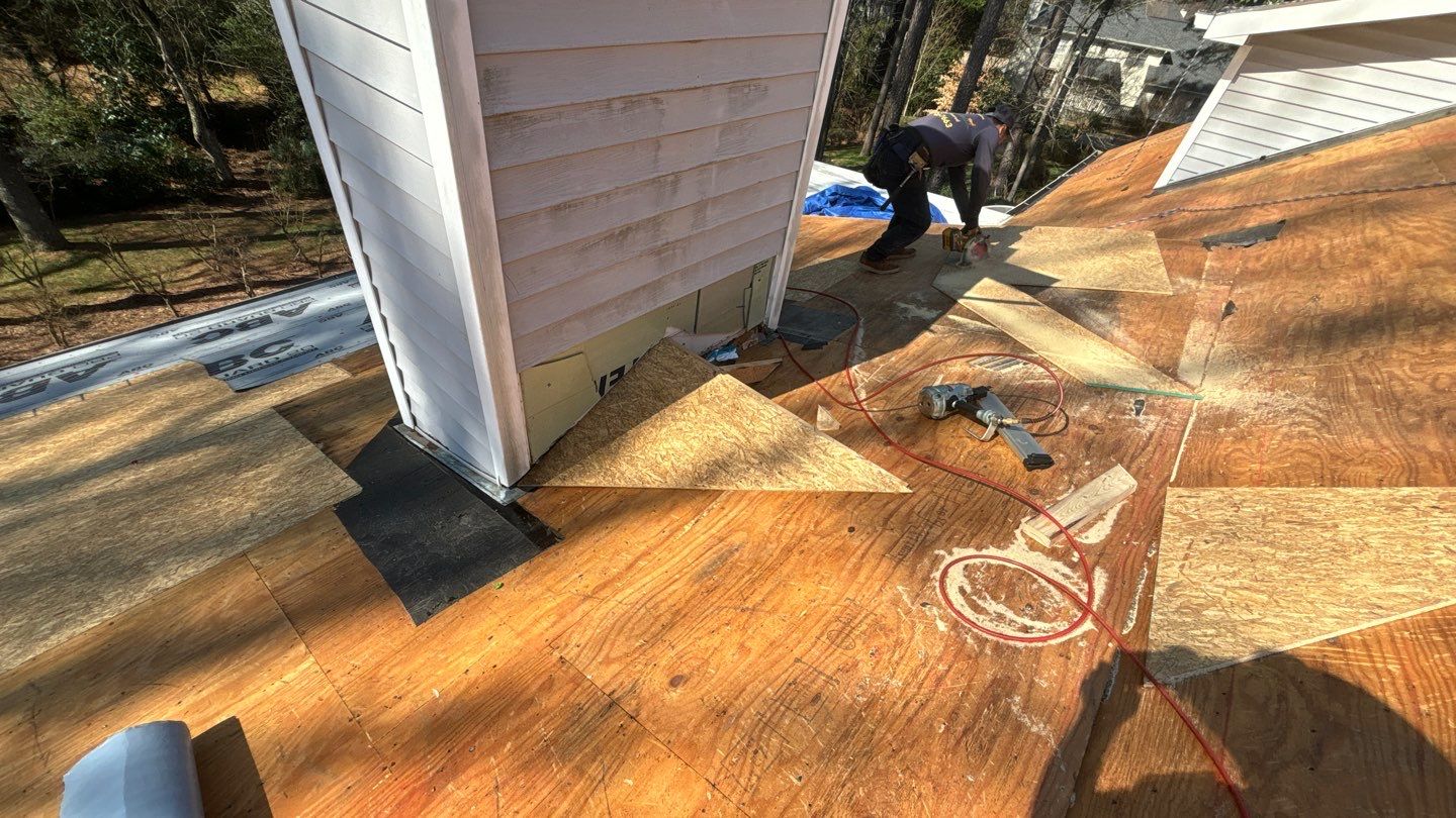 Roof Replacement Gutters & Downspouts by Deerfield Roofing LLC