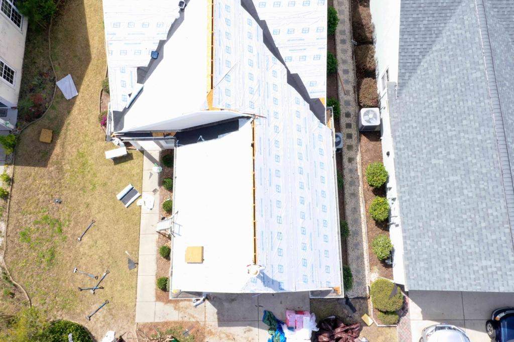 Residential Roofing Installation using Owens Corning® Oakridge Tru-Def Desert Tan by Indigo State Roofing