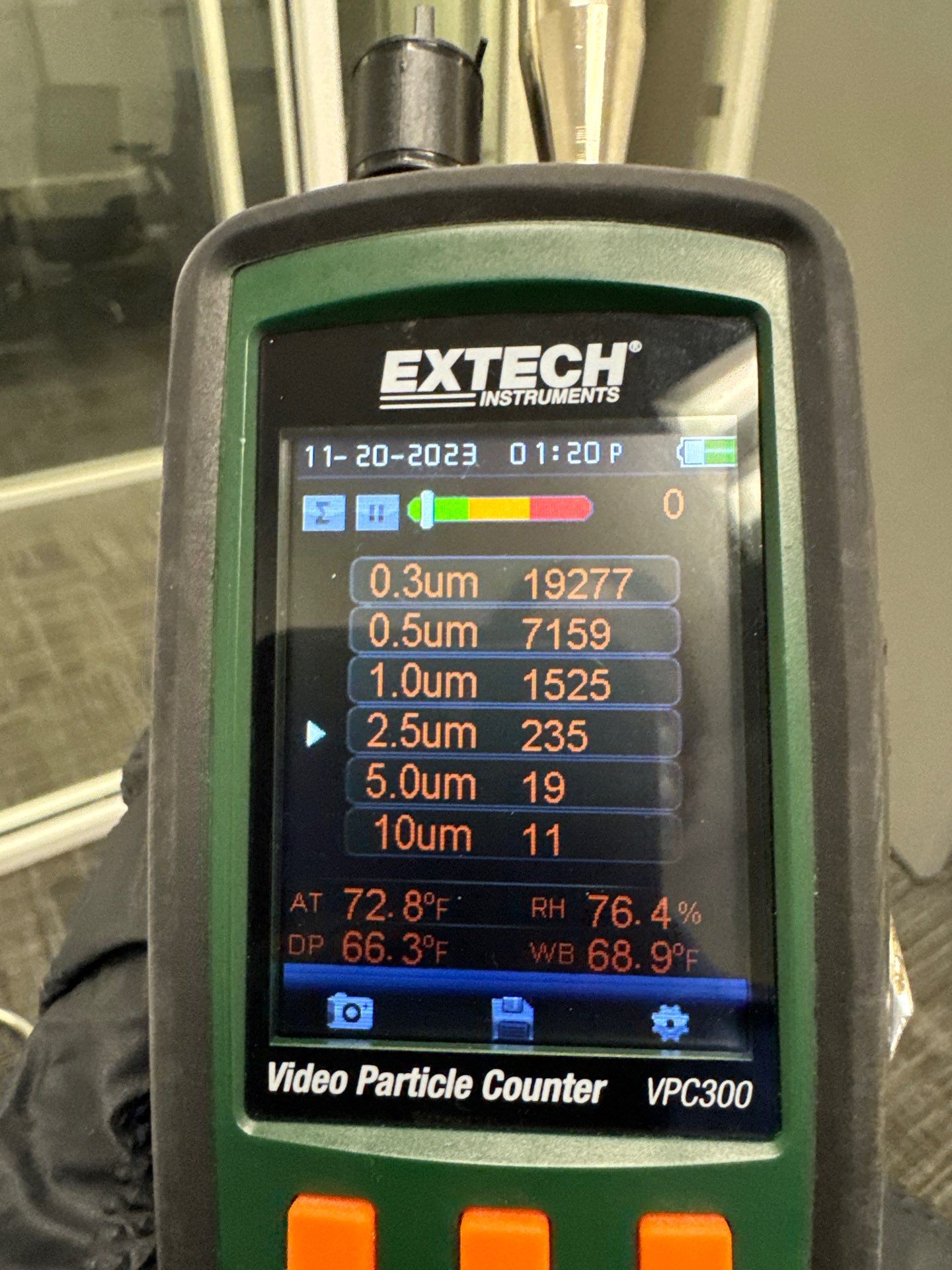 Commerical Air Quality Testing using IR Camera, Moisture Meter, Air Cassette samples and Tape lifts by Building performance Solutions LLC