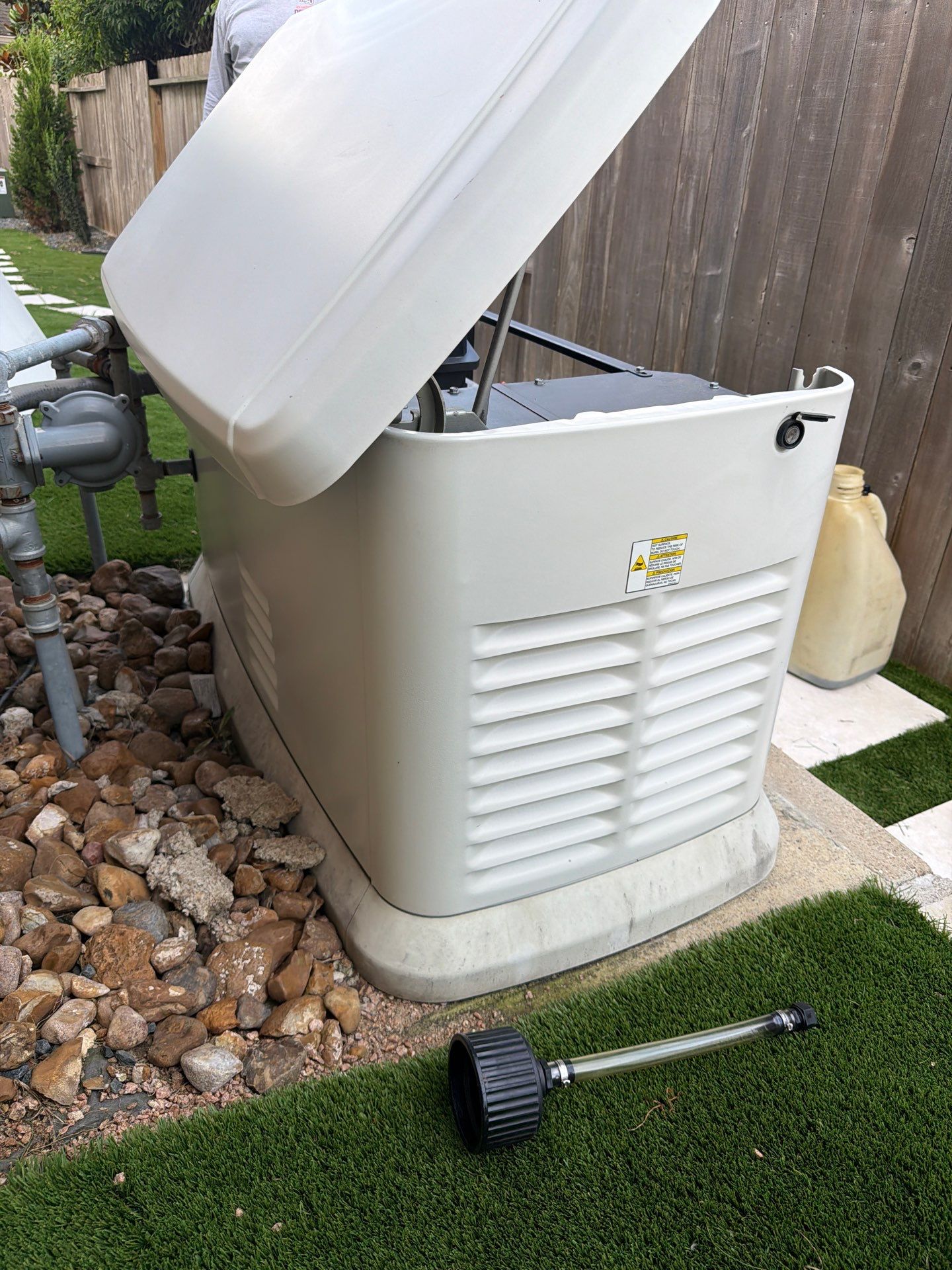 Residential Generac Generator Preventative Maintenance in Spring, Texas by GenTex Elite Services