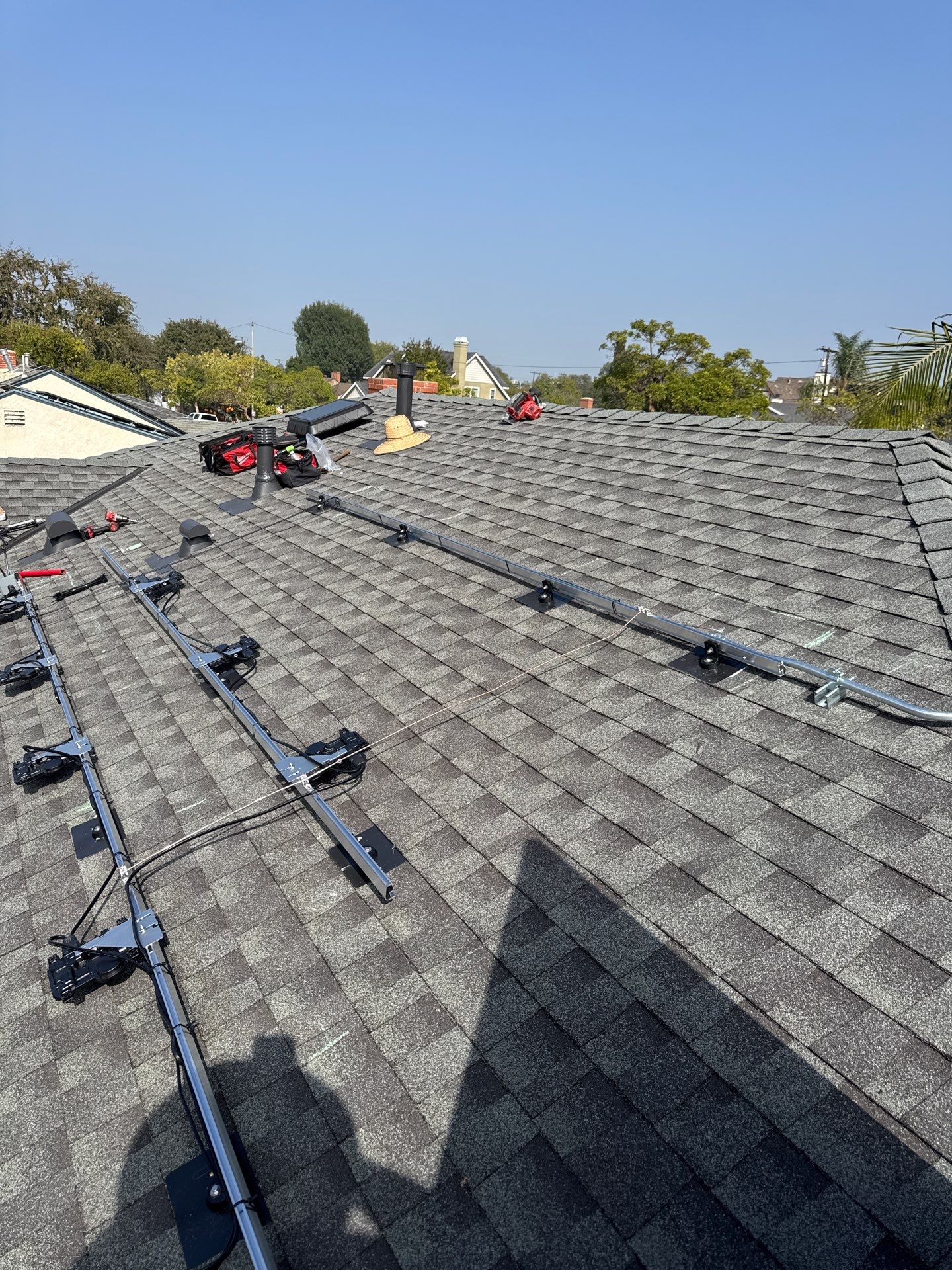 Residential Solar Installation with CertainTeed Panels in Long Beach by AWS Solar